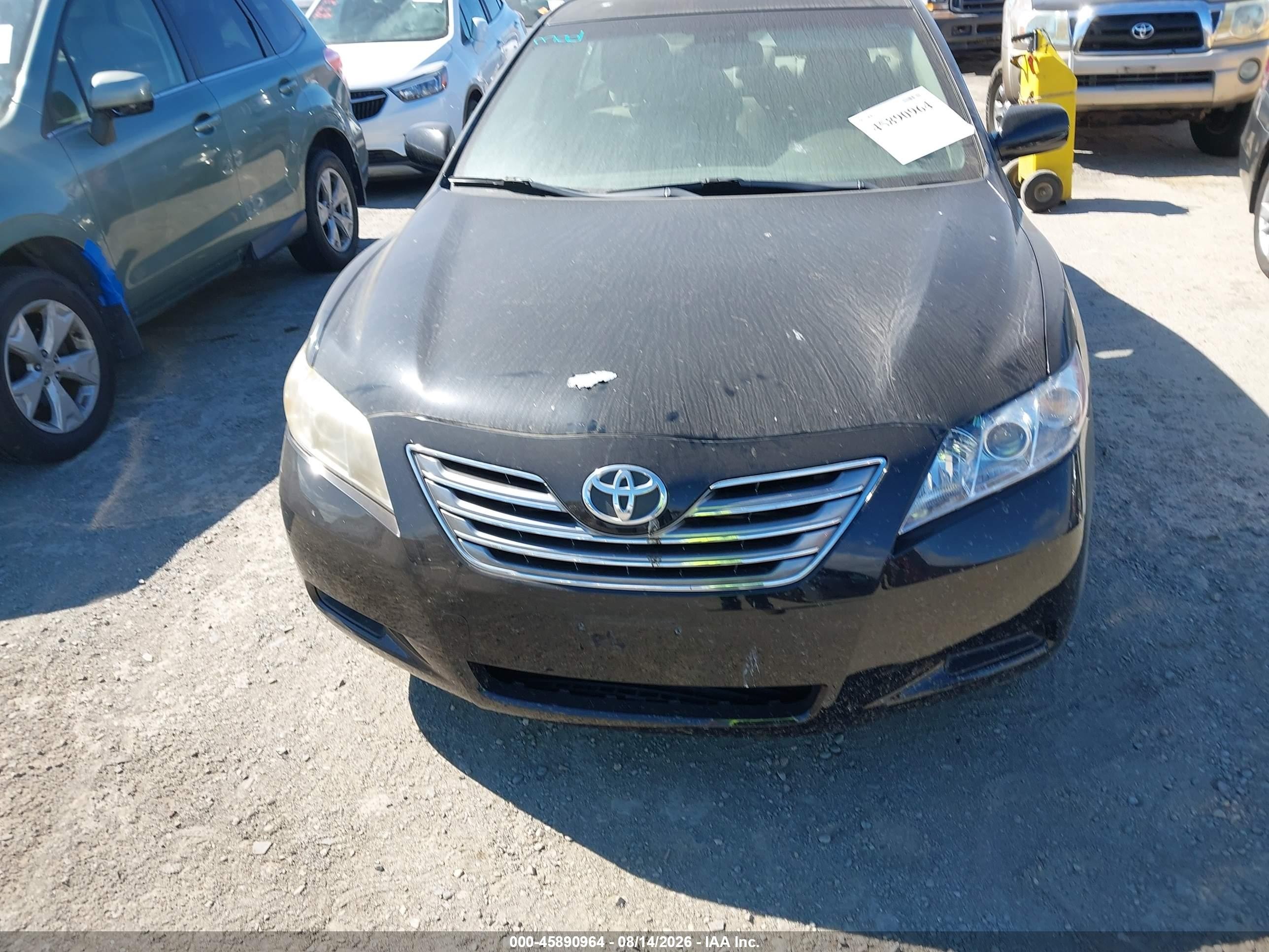 2008 Toyota Camry Hybrid   Серый vin: JTNBB46K983046063