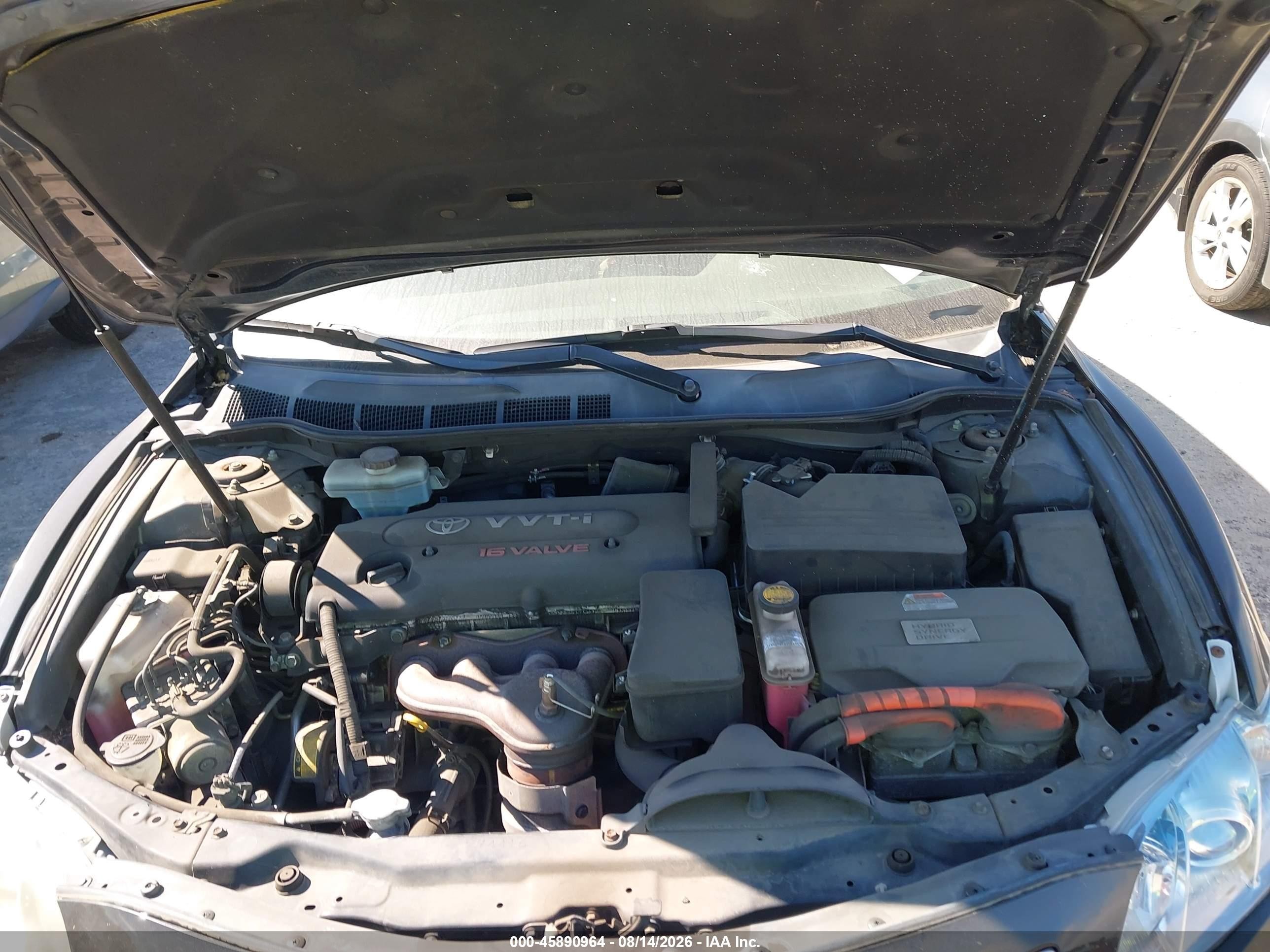2008 Toyota Camry Hybrid   Серый vin: JTNBB46K983046063