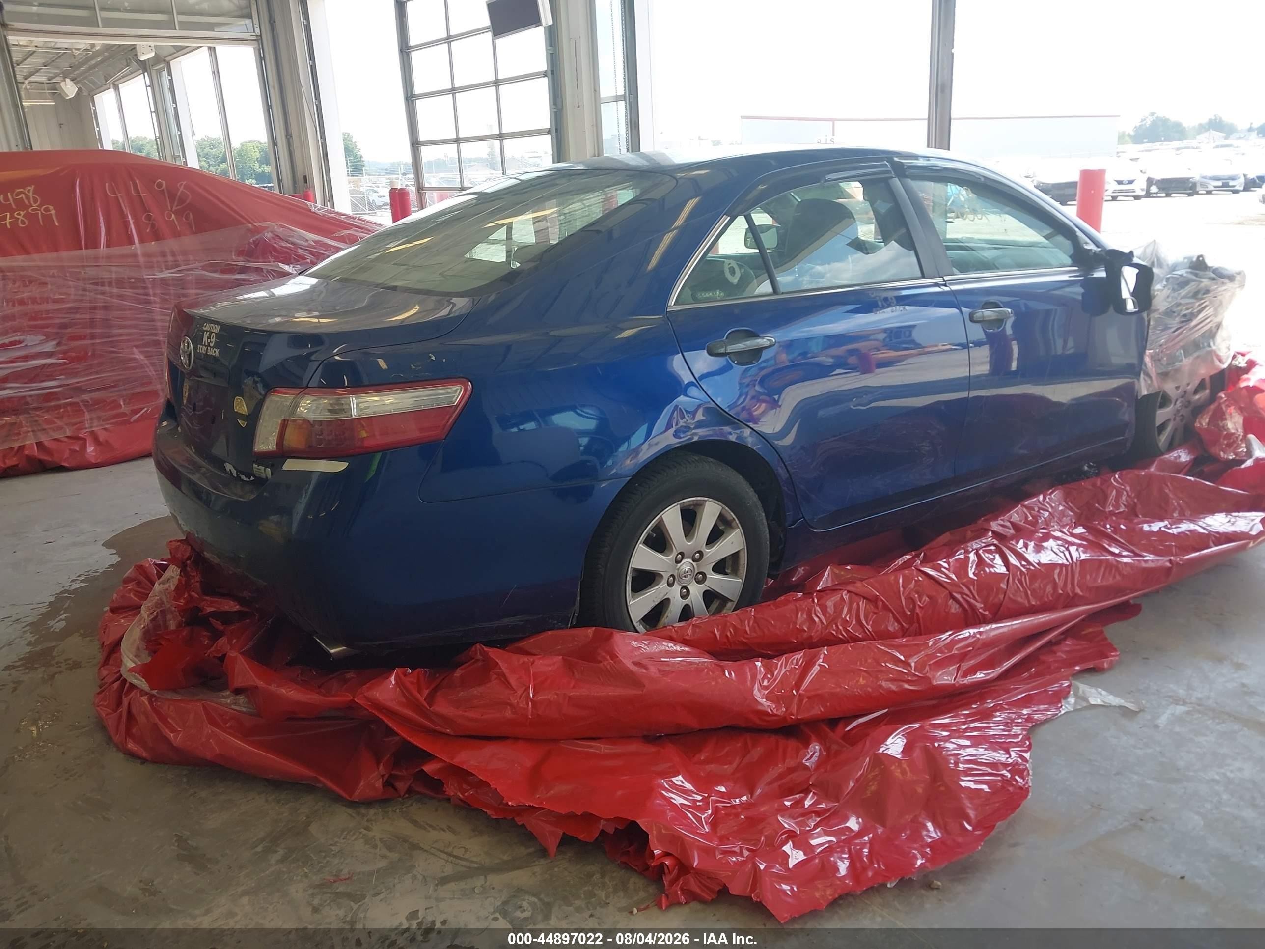 2007 Toyota Camry Hybrid   Blue vin: JTNBB46KX73011501