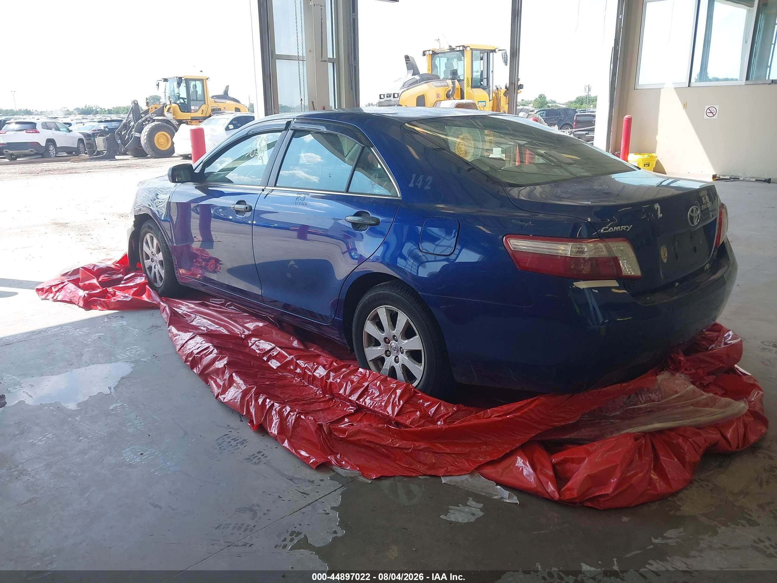2007 Toyota Camry Hybrid   Blue vin: JTNBB46KX73011501