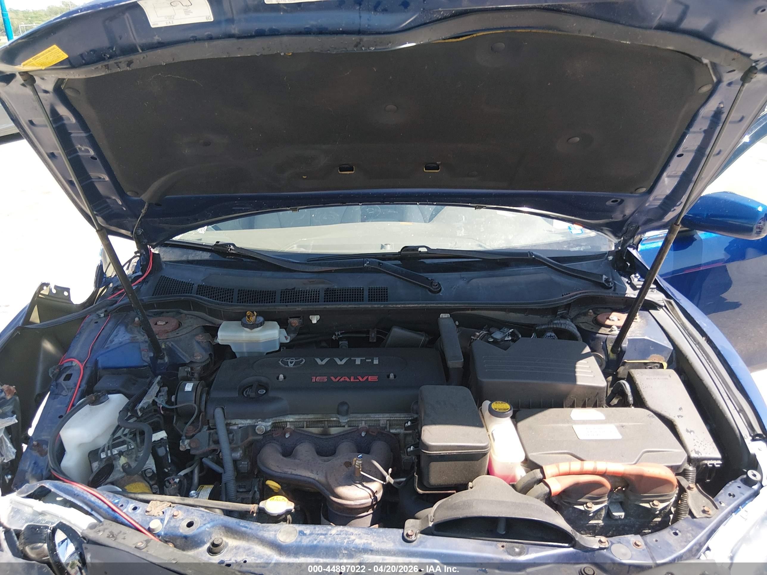 2007 Toyota Camry Hybrid   Blue vin: JTNBB46KX73011501