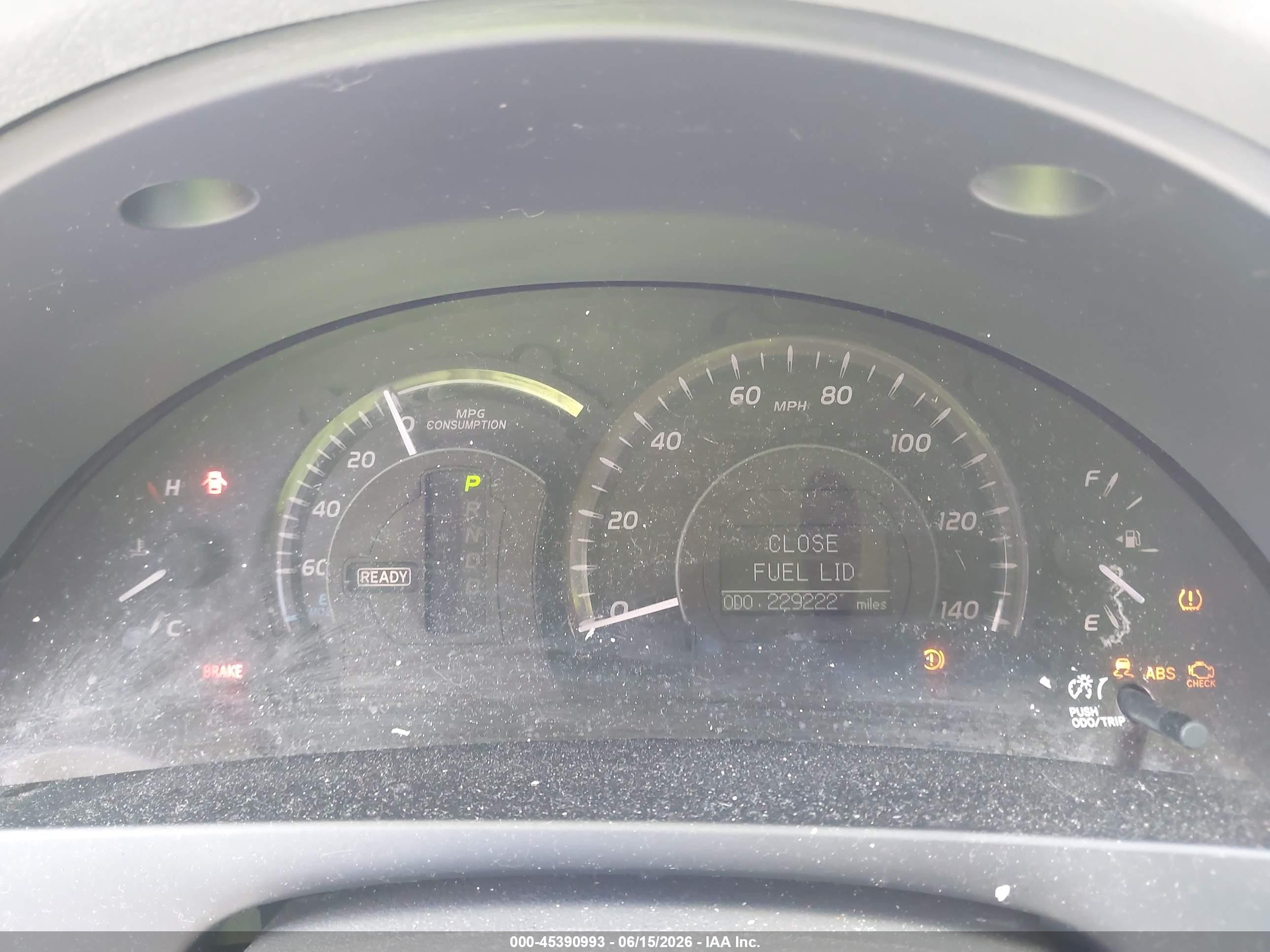 2007 Toyota Camry Hybrid   Gray vin: JTNBB46KX73015452