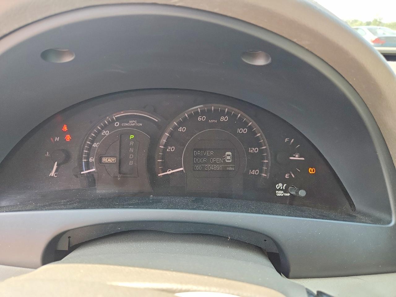 2007 Toyota Camry Hybrid Black vin: JTNBB46KX73025513