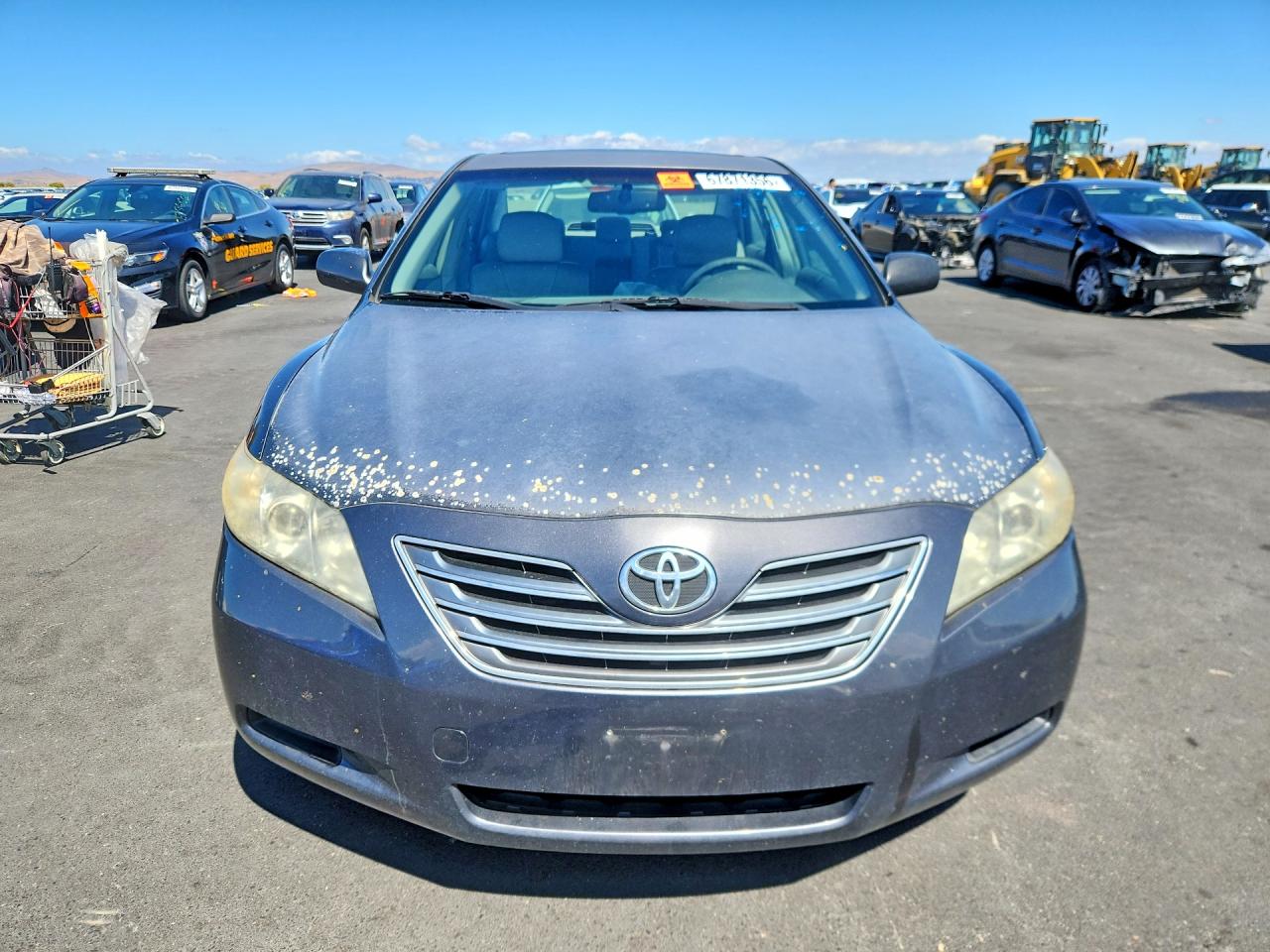 2007 Toyota Camry Hybrid Gray vin: JTNBB46KX73039203