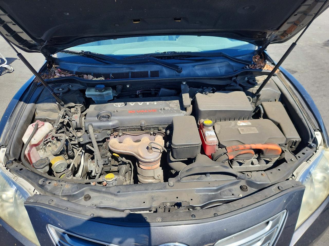 2007 Toyota Camry Hybrid Gray vin: JTNBB46KX73039203