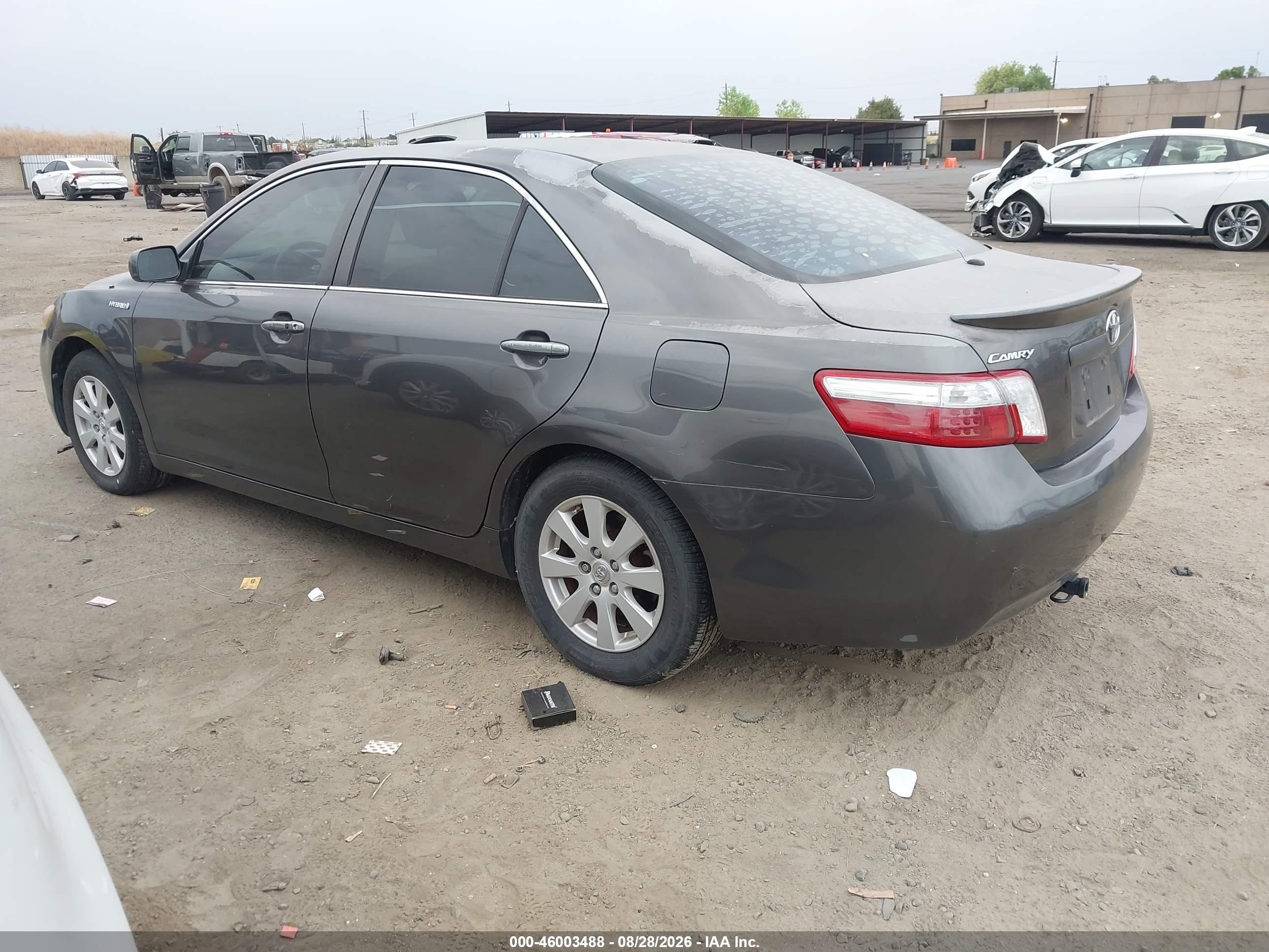 2007 Toyota Camry Hybrid   Gray vin: JTNBB46KX73039332