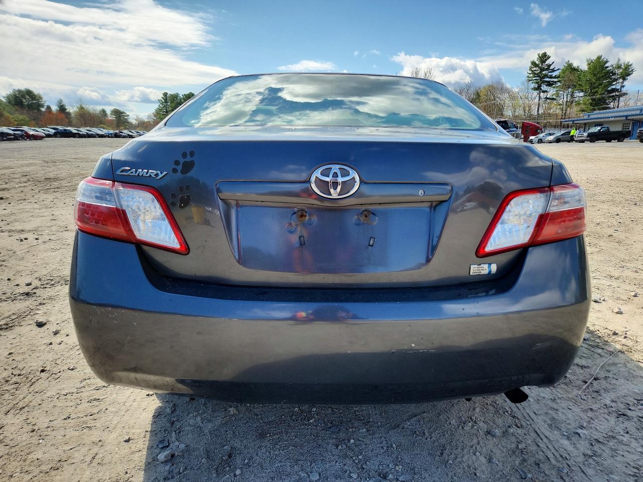 2007 Toyota Camry Hybrid Base Gray vin: JTNBB46KX73041775