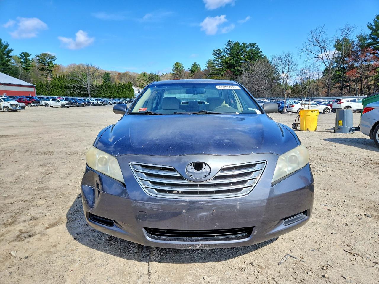 2007 Toyota Camry Hybrid Base Gray vin: JTNBB46KX73041775