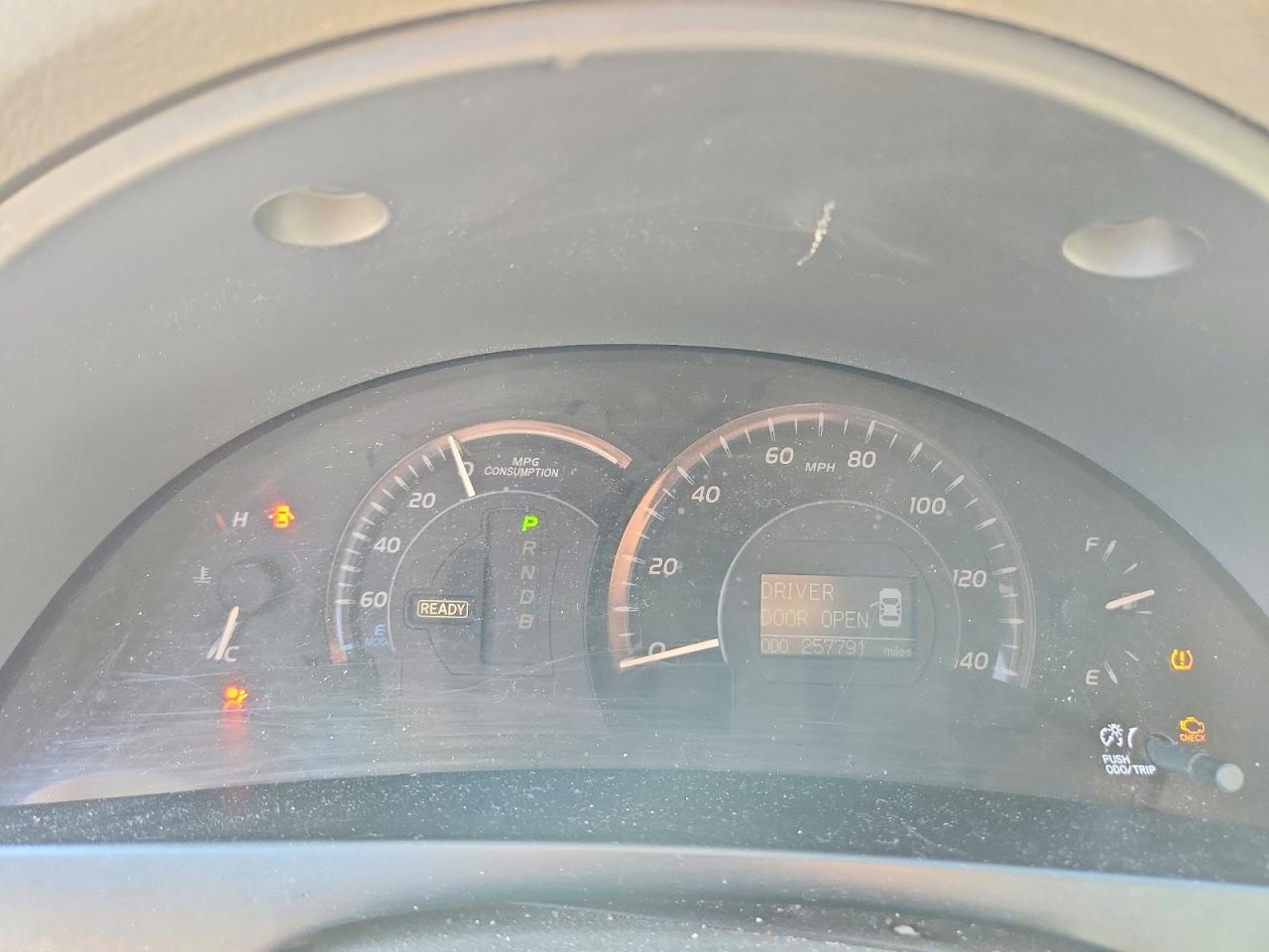 2007 Toyota Camry Hybrid Base Gray vin: JTNBB46KX73041775