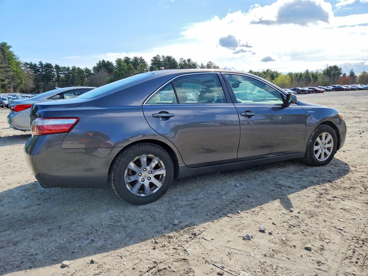 2007 Toyota Camry Hybrid Base Gray vin: JTNBB46KX73041775