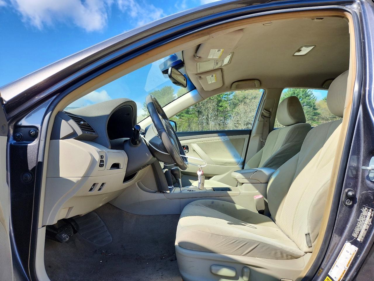 2007 Toyota Camry Hybrid Base Gray vin: JTNBB46KX73041775