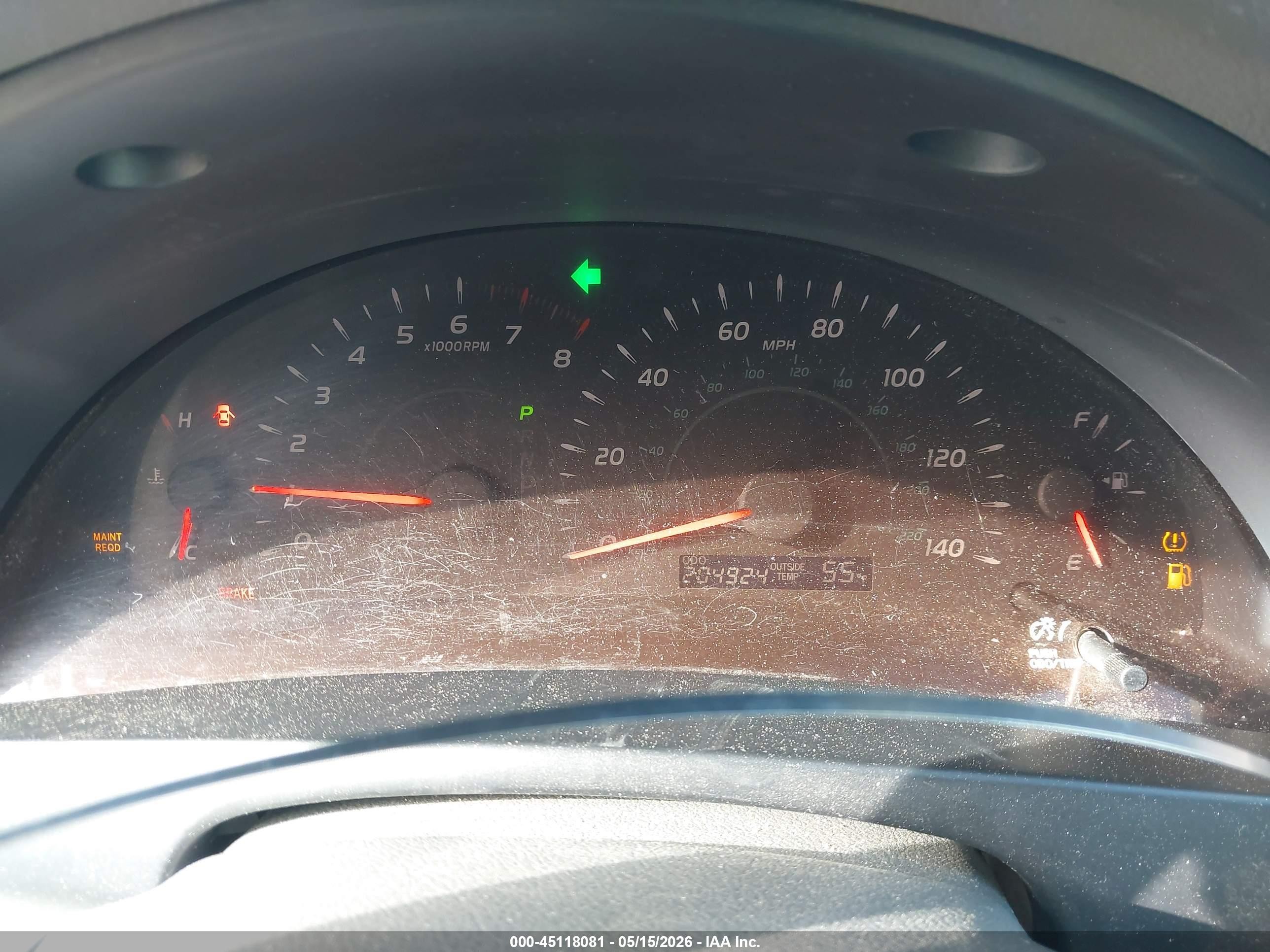 2007 Toyota Camry Ce Blue vin: JTNBE46K073094072