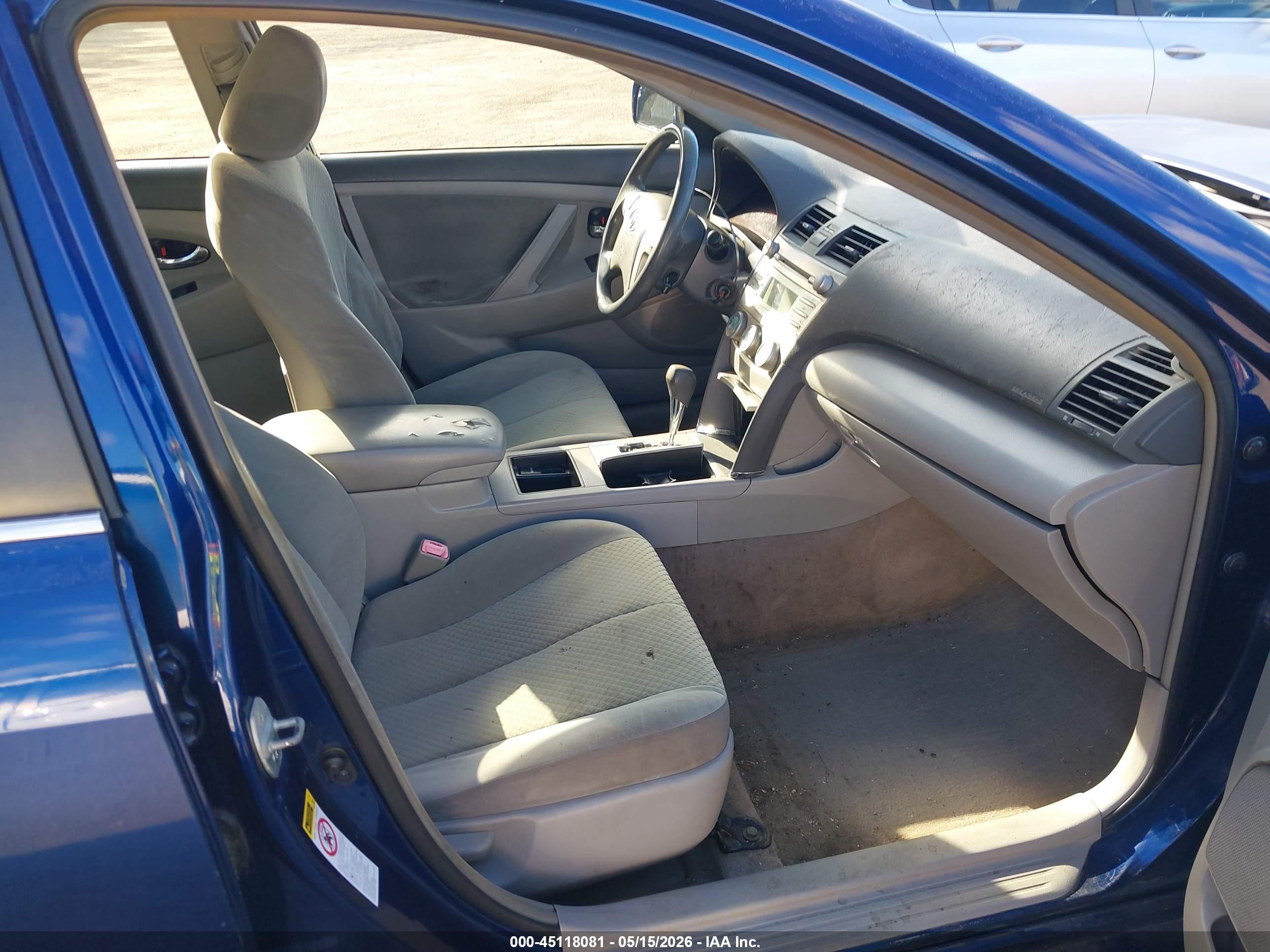2007 Toyota Camry Ce Blue vin: JTNBE46K073094072