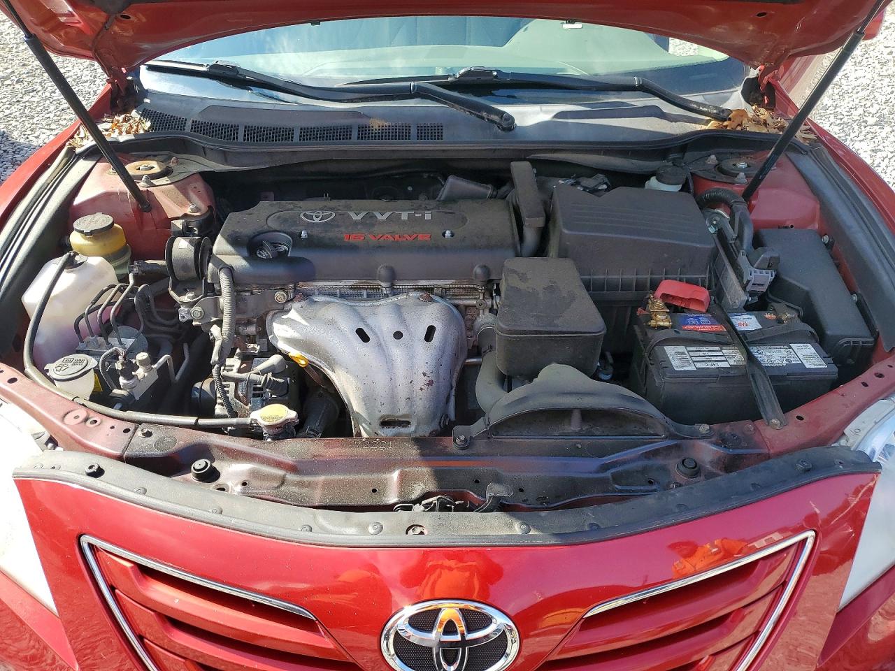 2007 Toyota Camry Xle Red vin: JTNBE46K073108164