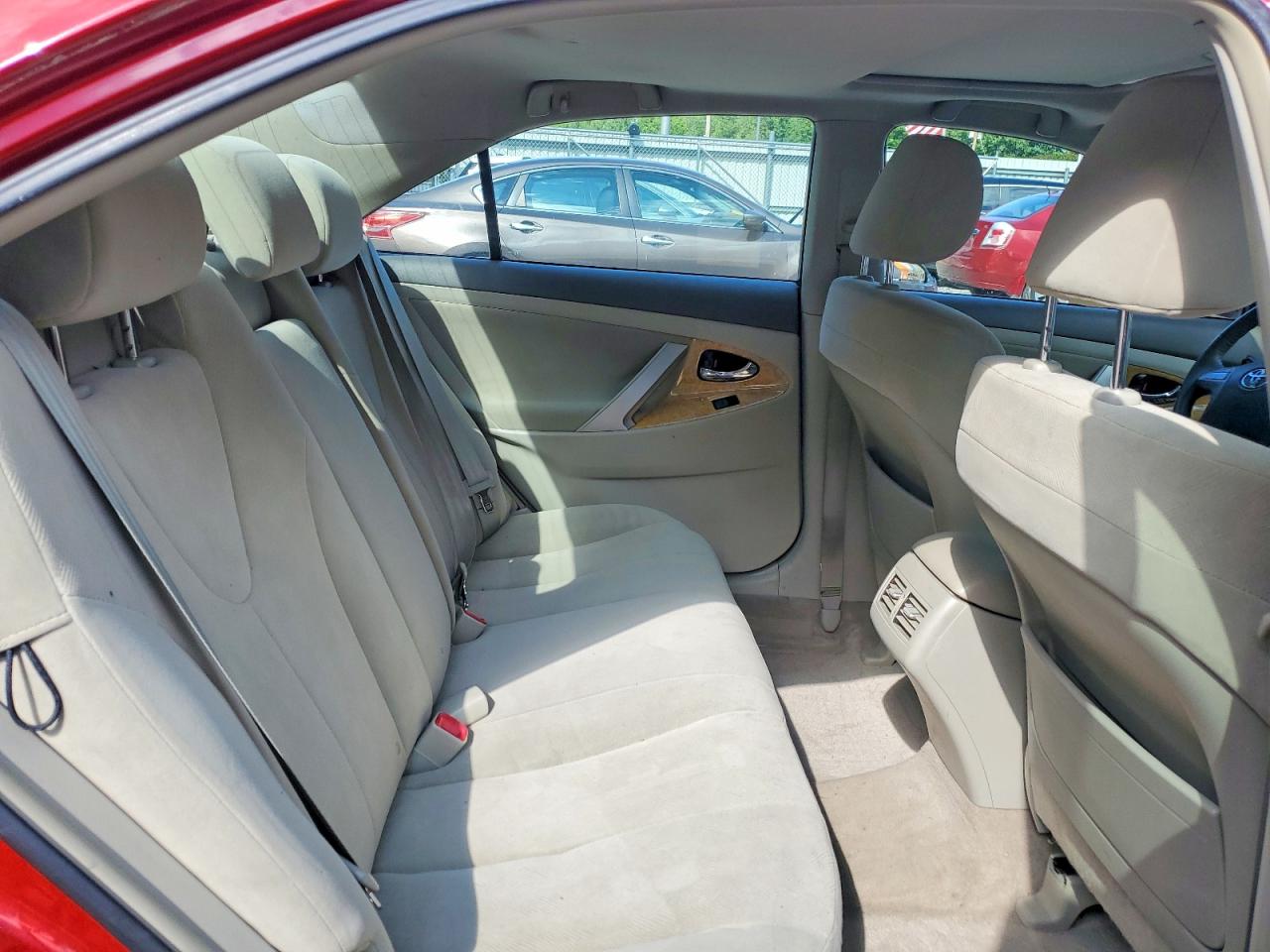 2007 Toyota Camry Xle Red vin: JTNBE46K073108164