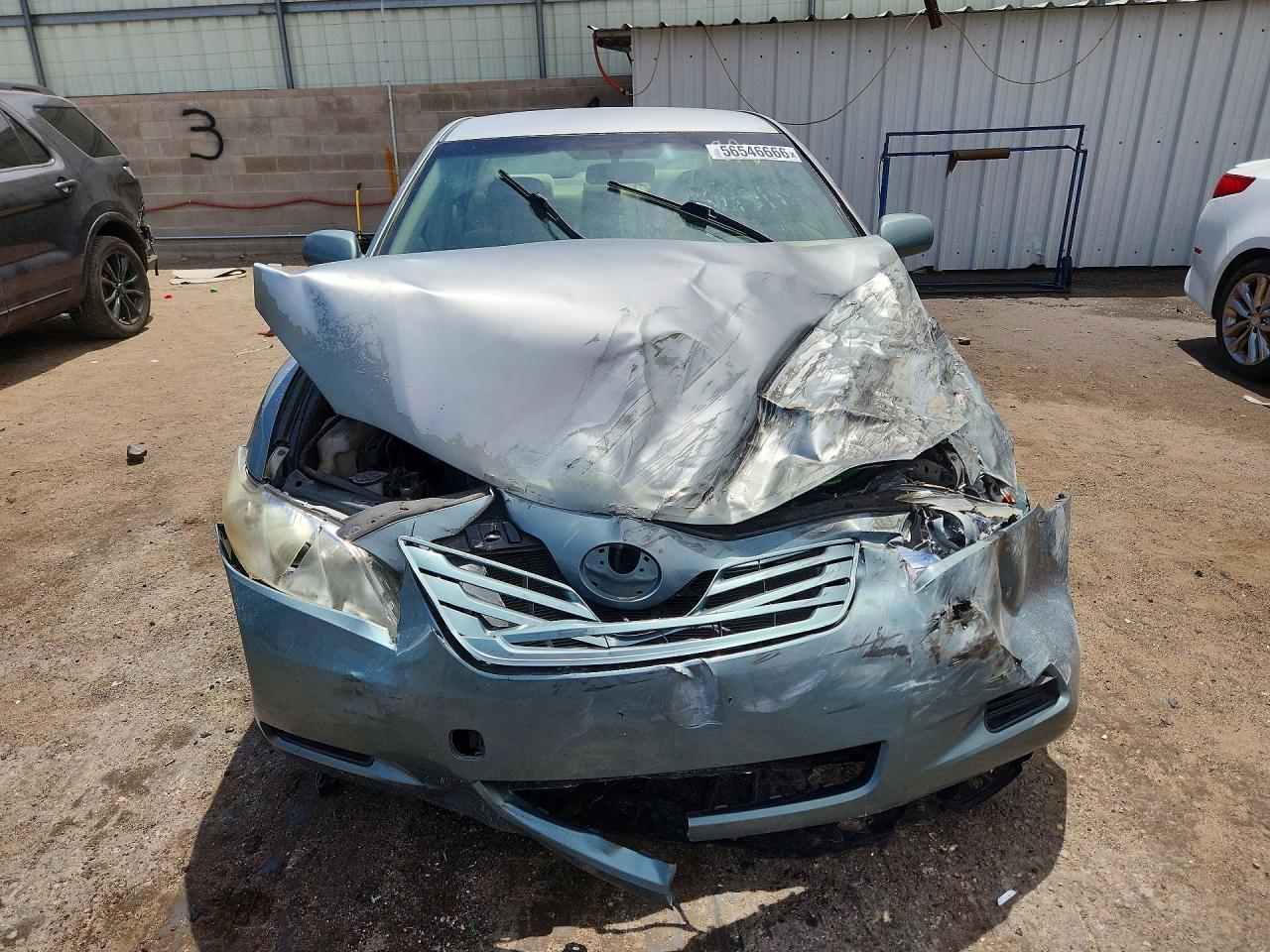 2007 Toyota Camry Le Turquoise vin: JTNBE46K073120640