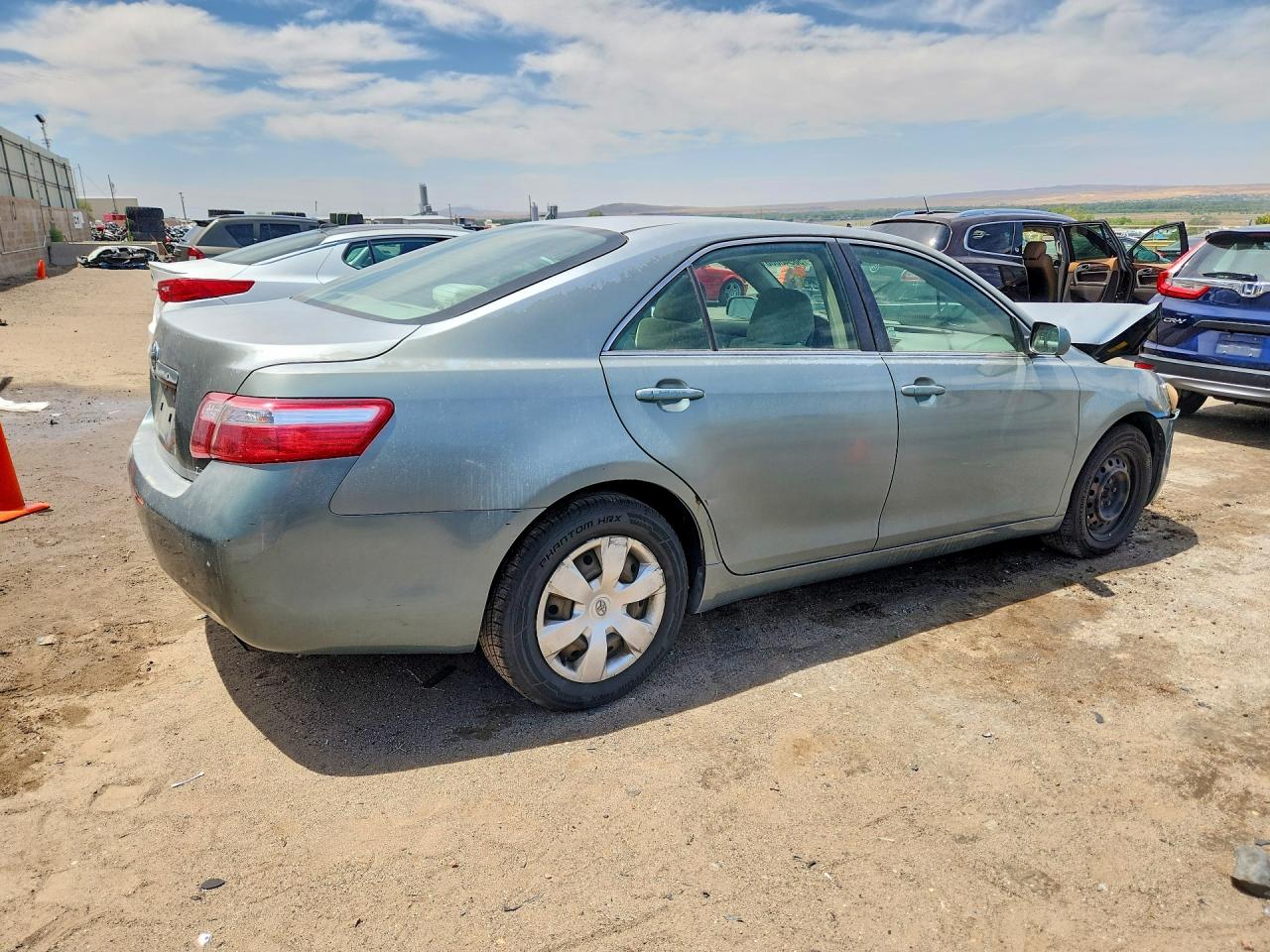 2007 Toyota Camry Le Turquoise vin: JTNBE46K073120640
