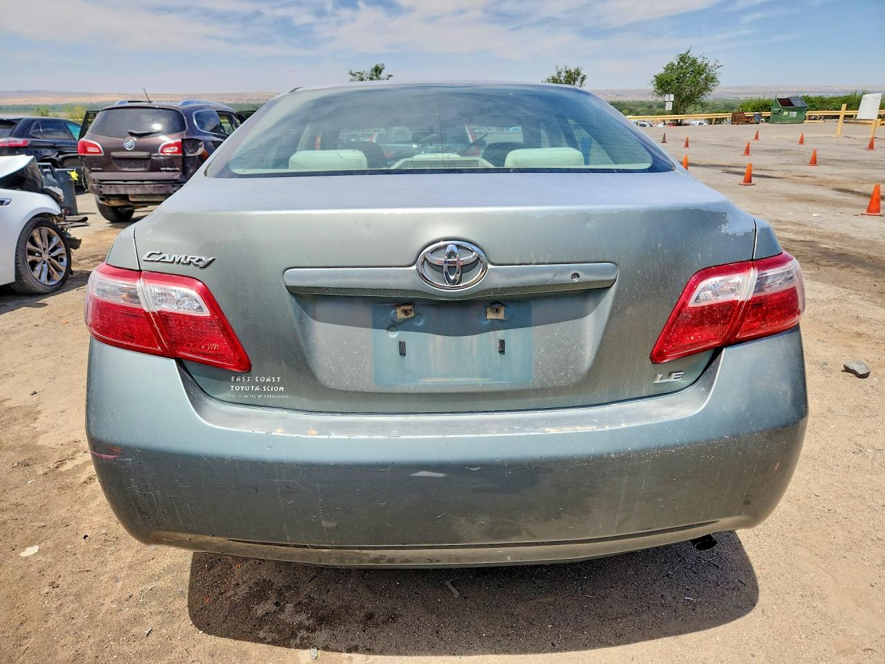 2007 Toyota Camry Le Turquoise vin: JTNBE46K073120640