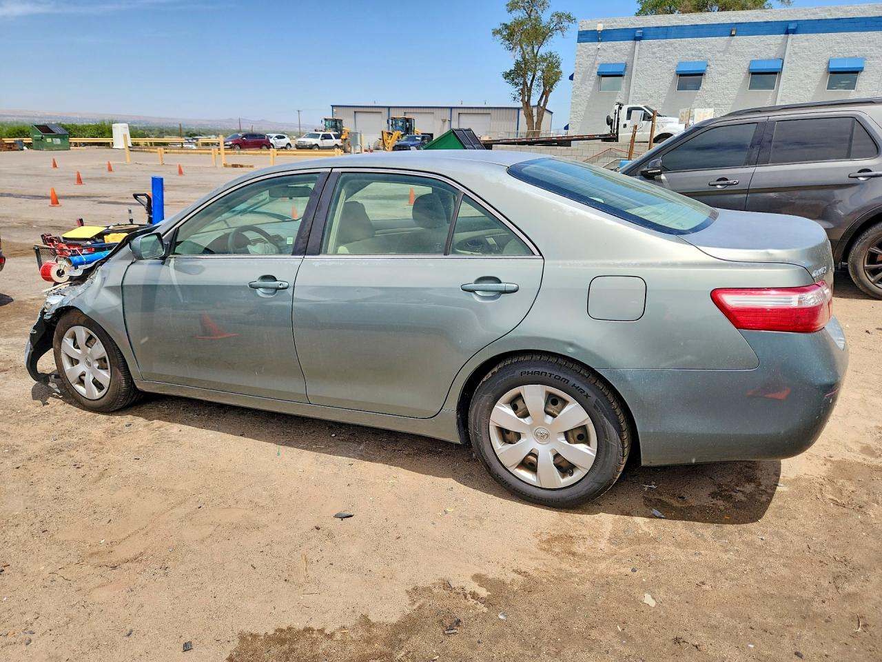2007 Toyota Camry Le Turquoise vin: JTNBE46K073120640