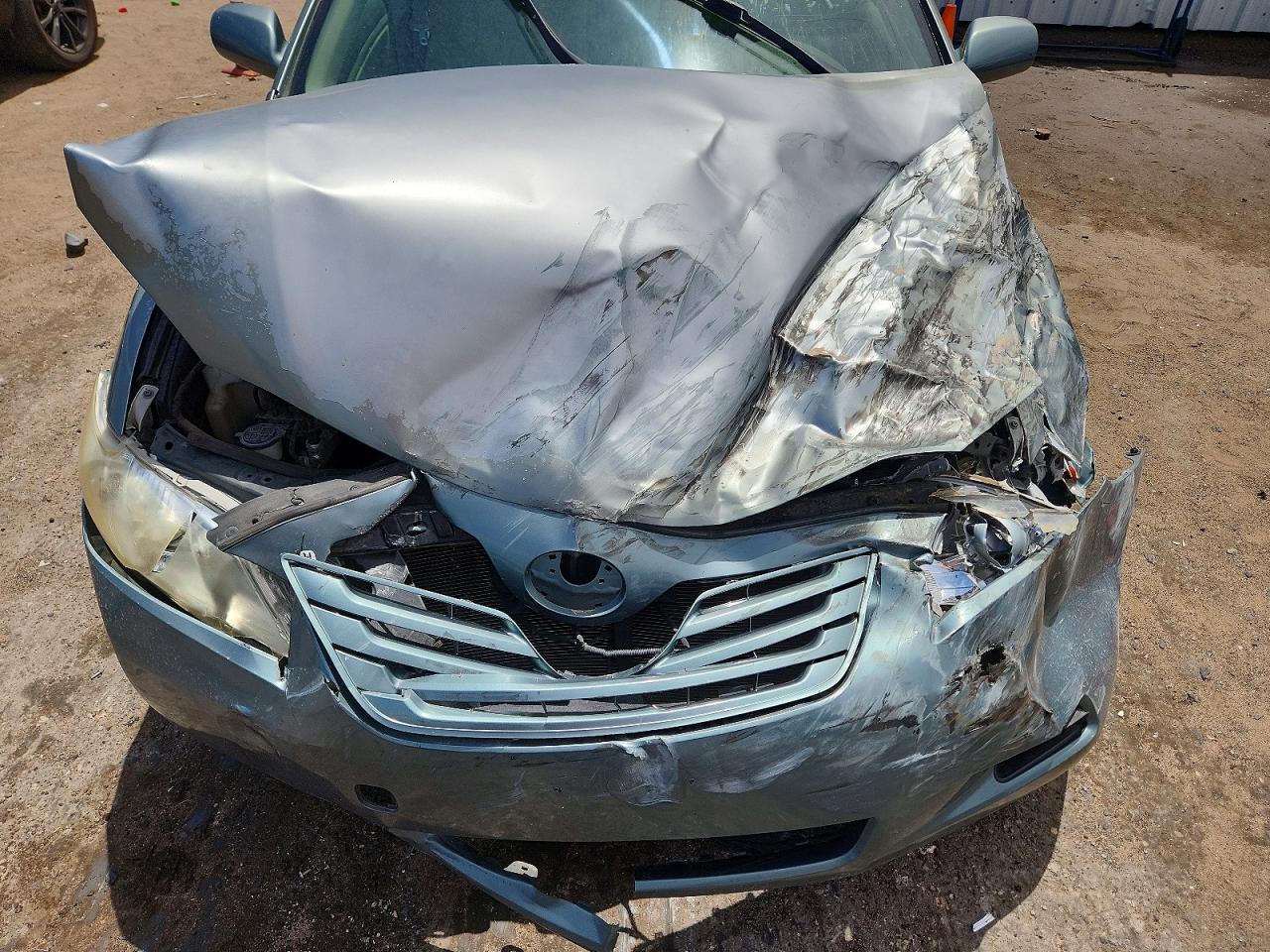 2007 Toyota Camry Le Turquoise vin: JTNBE46K073120640