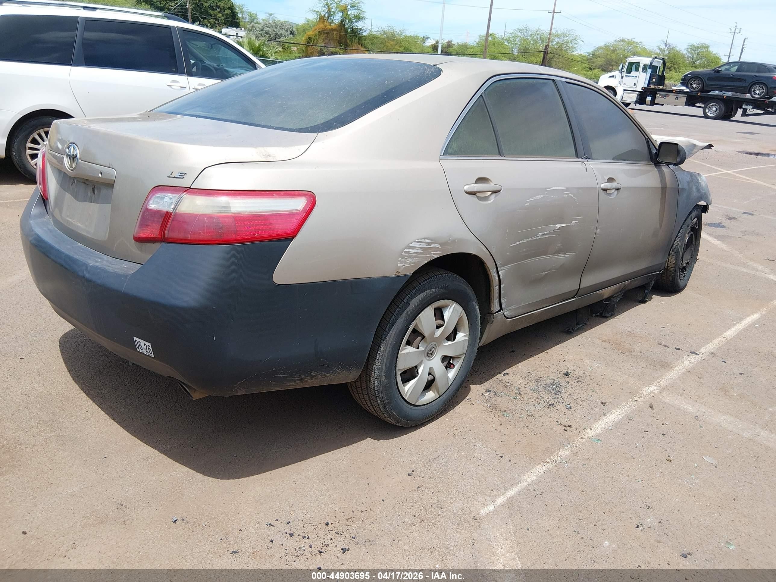 2009 Toyota Camry Le/se/xle Gold vin: JTNBE46K093190013