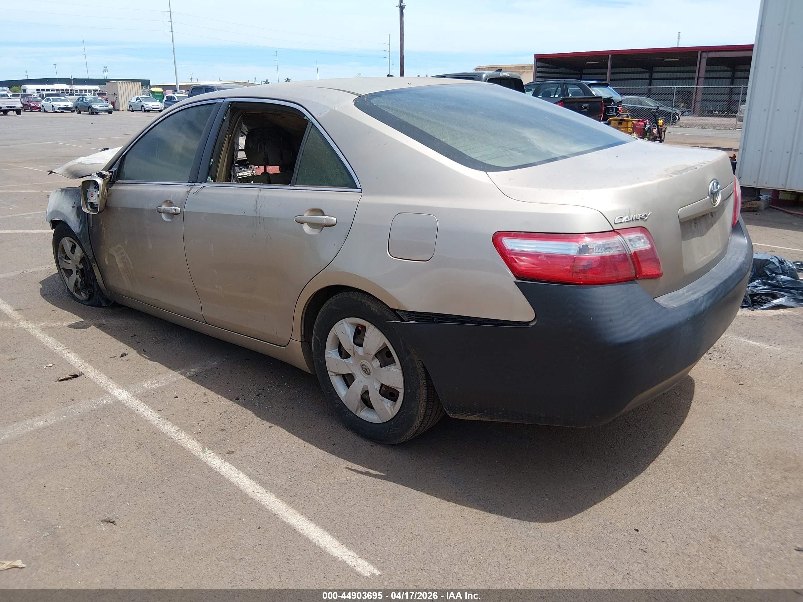 2009 Toyota Camry Le/se/xle Gold vin: JTNBE46K093190013