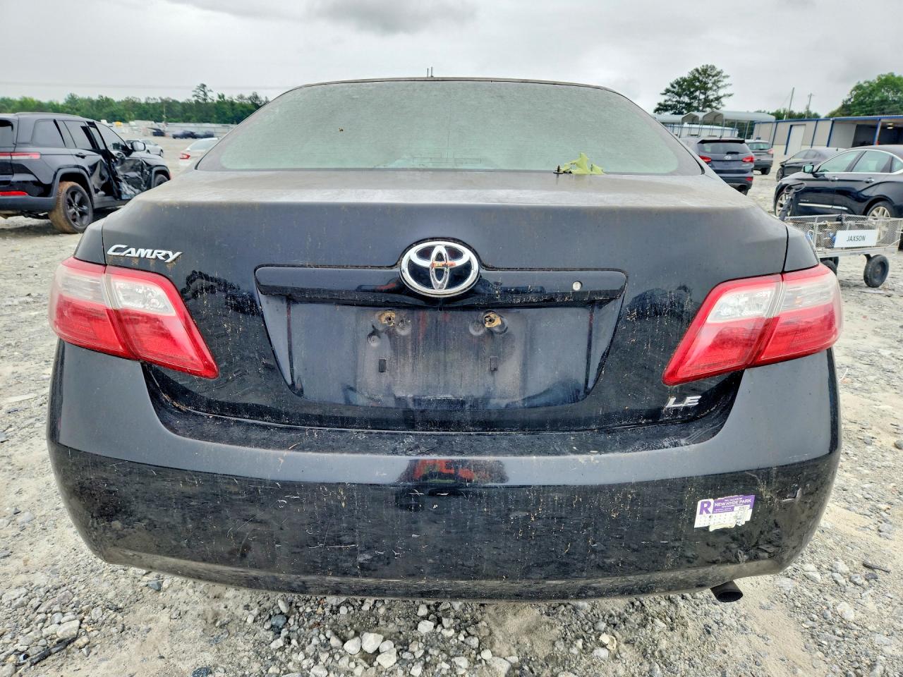 2007 Toyota Camry Le Черный vin: JTNBE46K173060514