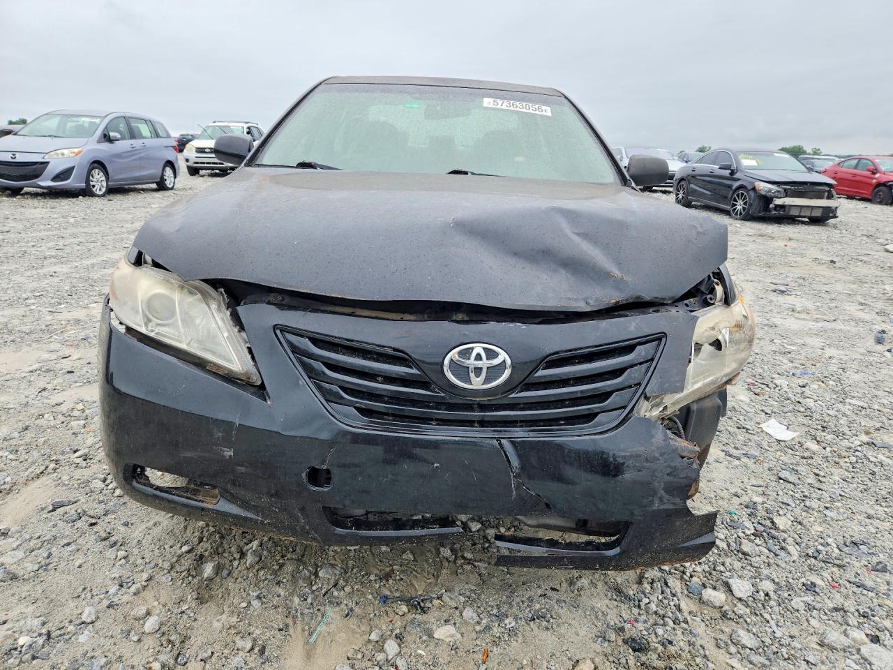 2007 Toyota Camry Le Черный vin: JTNBE46K173060514