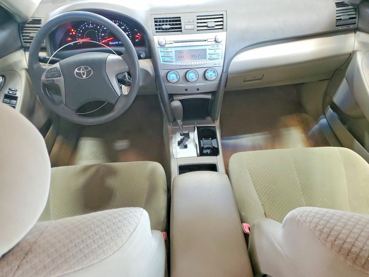 2007 Toyota Camry Ce White vin: JTNBE46K173069374
