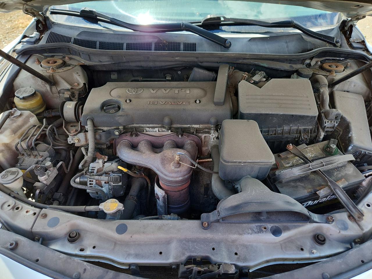 2007 Toyota Camry Le Silver vin: JTNBE46K173117875