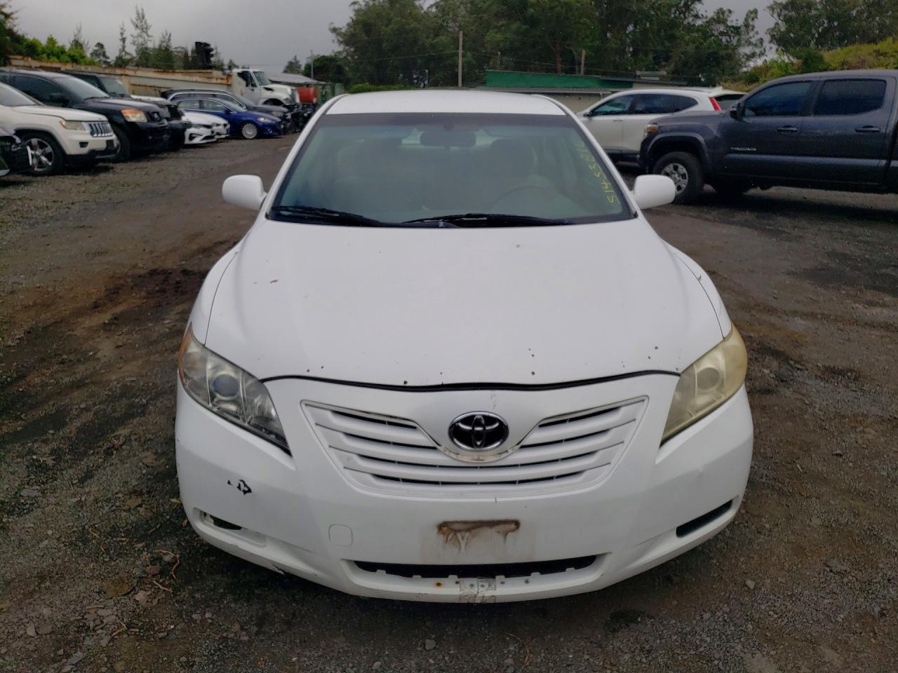 2009 Toyota Camry Base White vin: JTNBE46K193152810