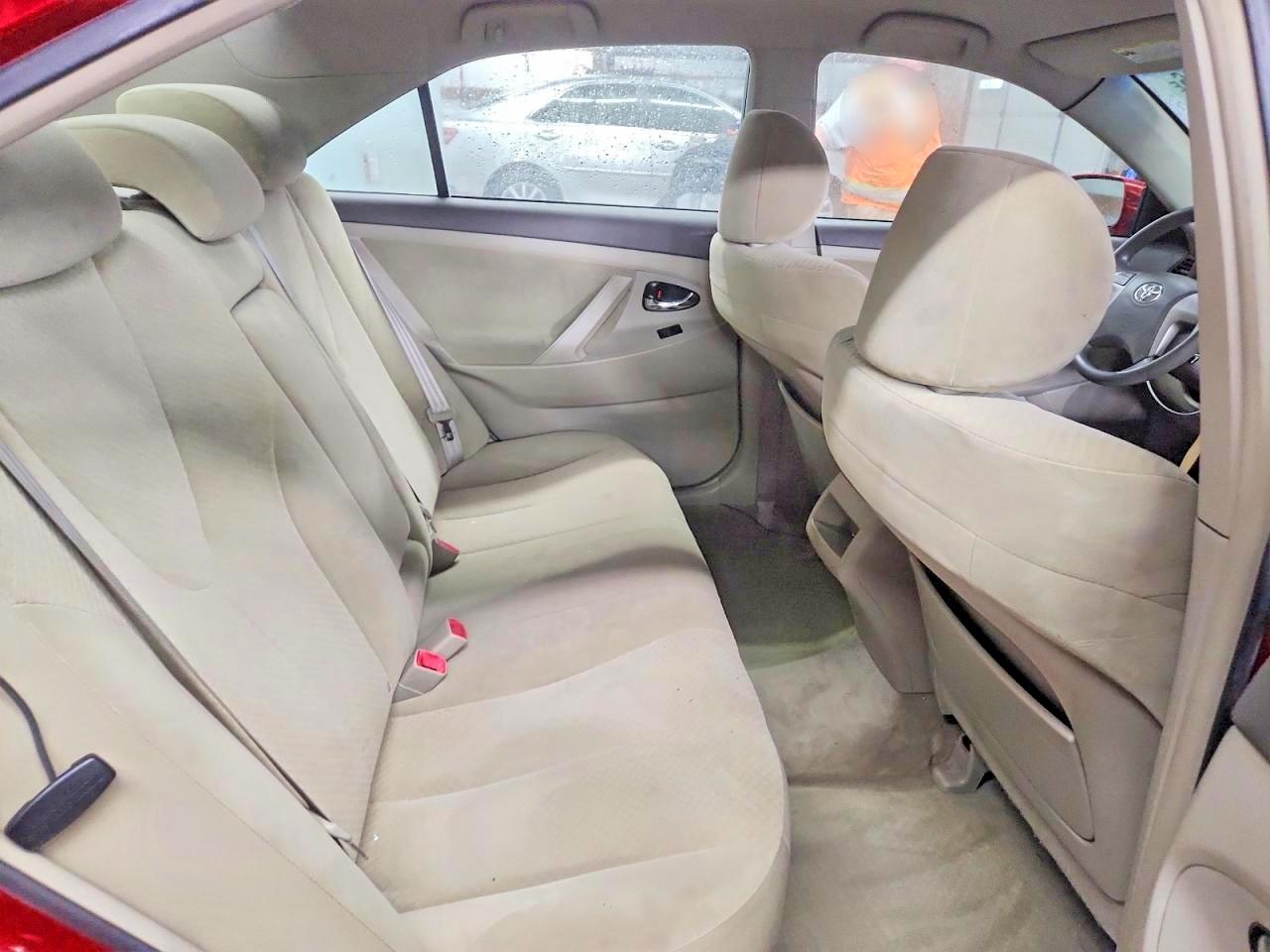 2007 Toyota Camry Le Red vin: JTNBE46K273000760