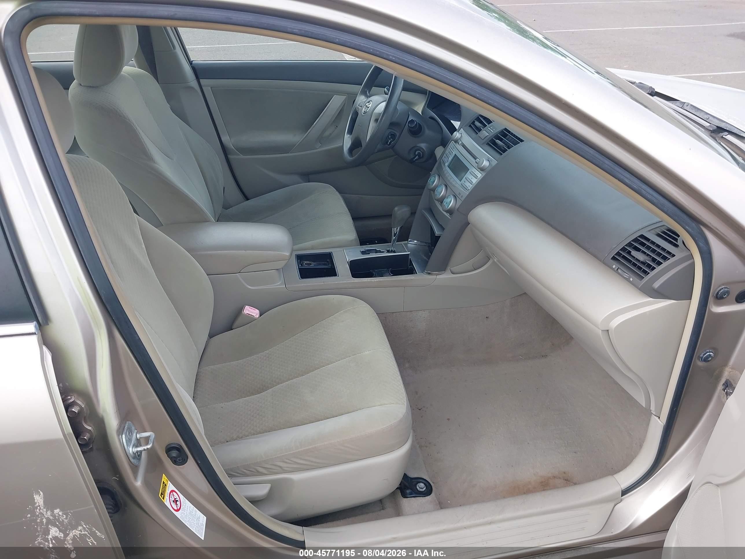 2007 Toyota Camry Ce/le/se/xle Gold vin: JTNBE46K273107372