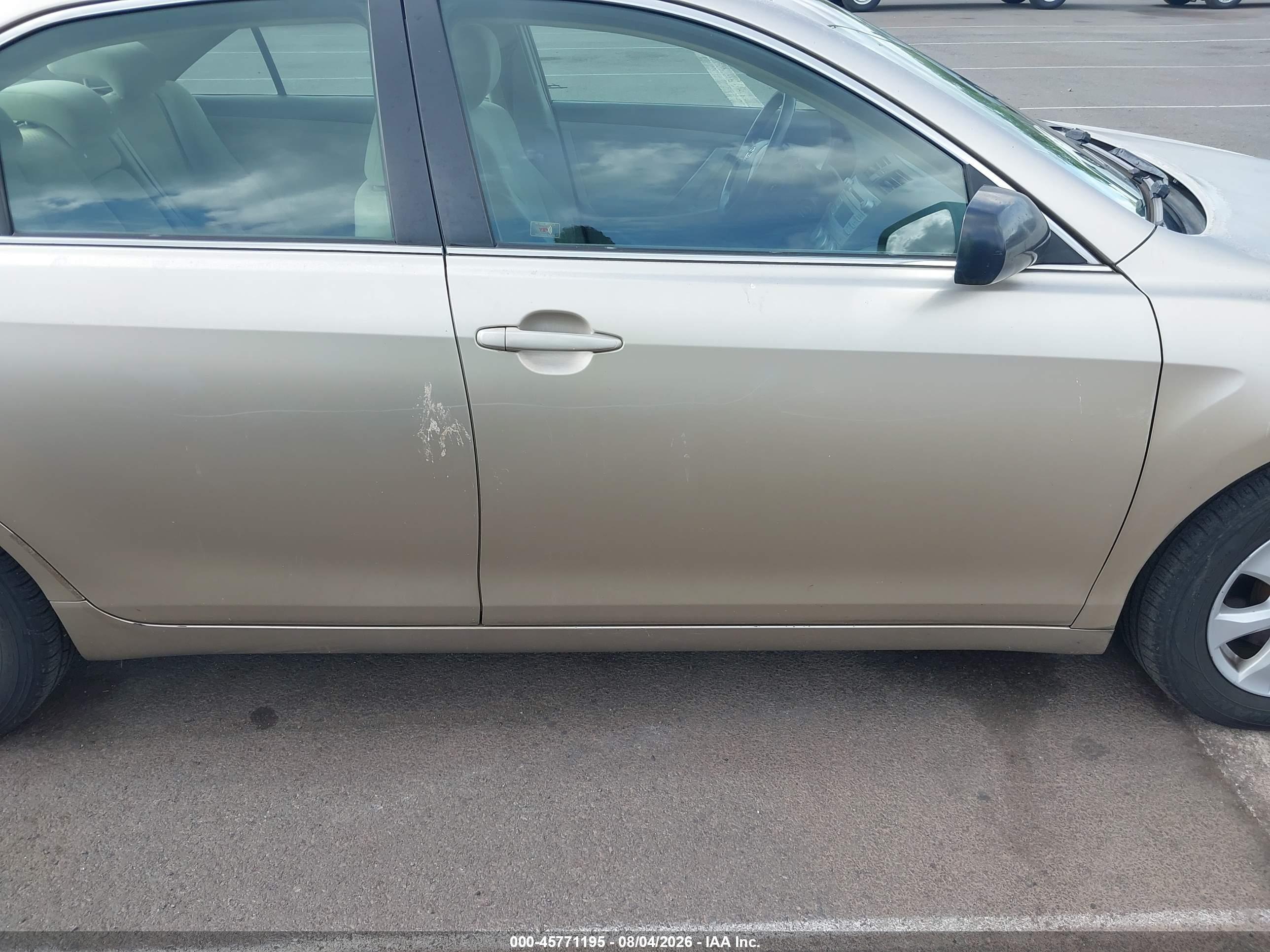 2007 Toyota Camry Ce/le/se/xle Gold vin: JTNBE46K273107372
