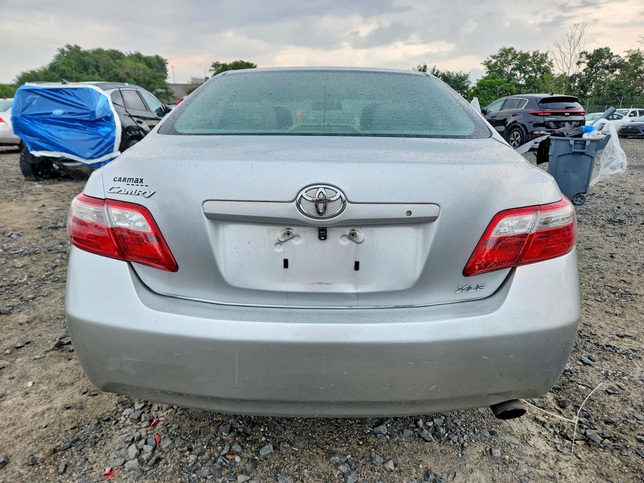 2007 Toyota Camry Xle Silver vin: JTNBE46K273123006