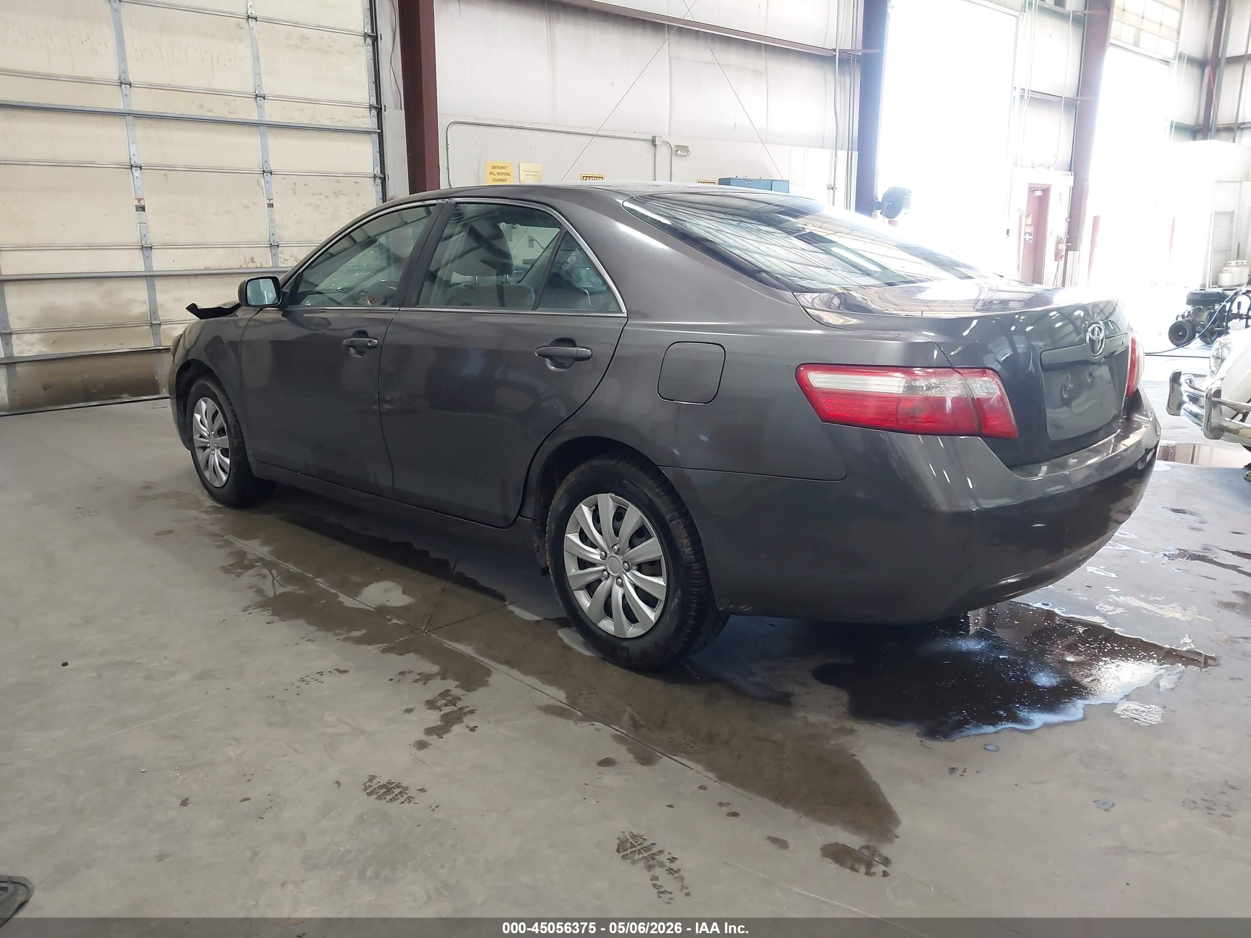 2009 Toyota Camry Xle Gray vin: JTNBE46K293189901