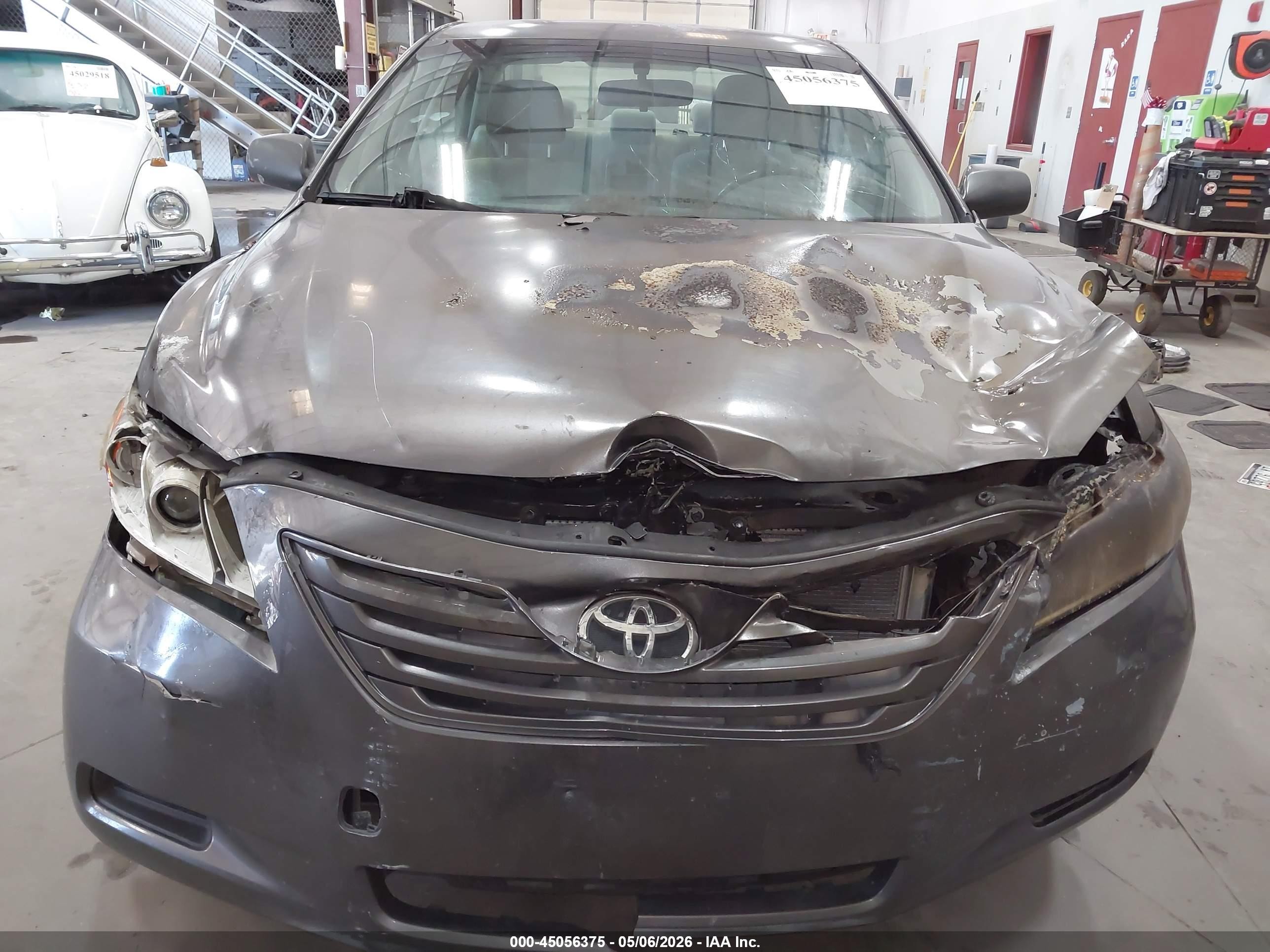 2009 Toyota Camry Xle Gray vin: JTNBE46K293189901