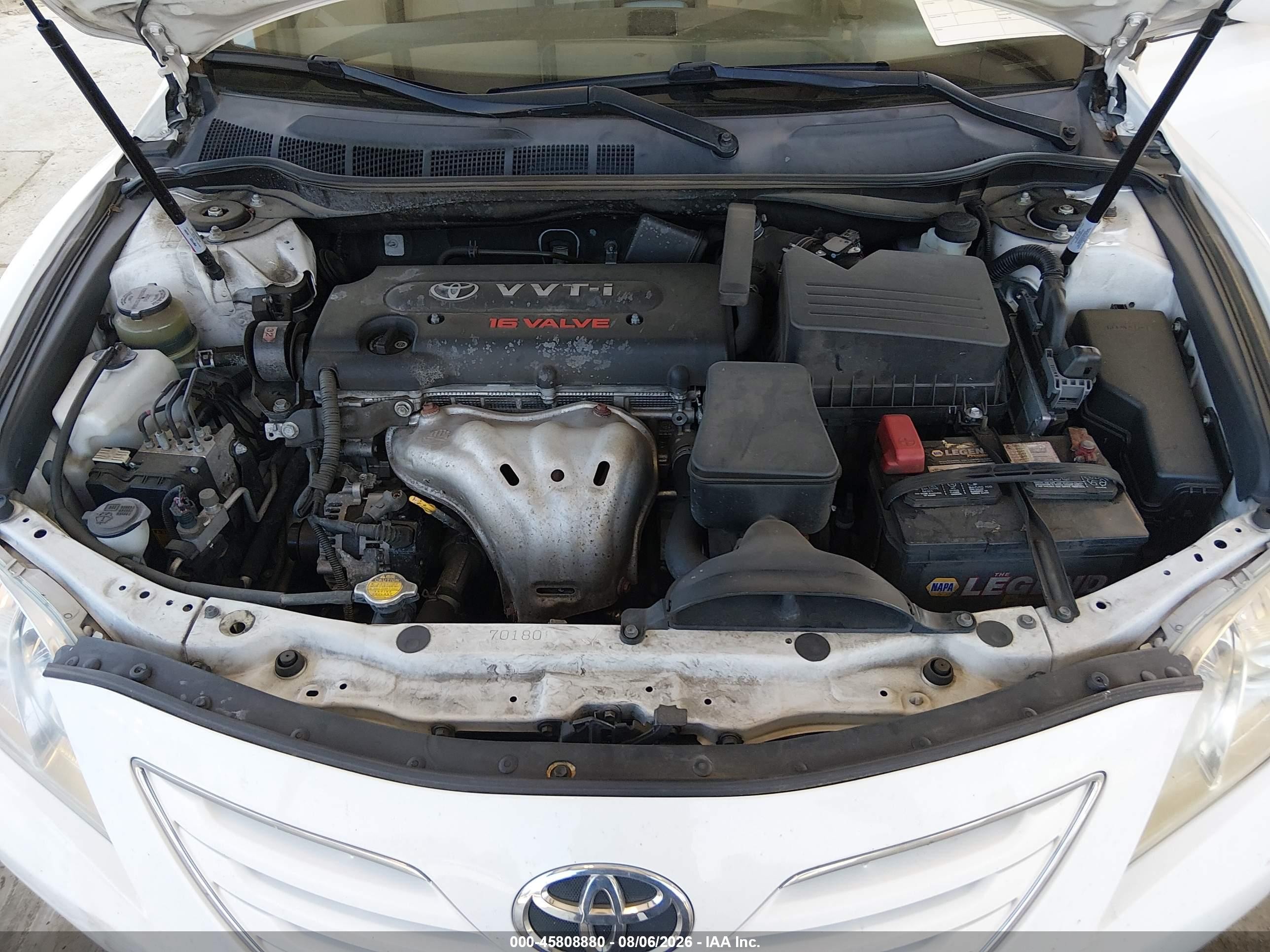 2007 Toyota Camry Xle Белый vin: JTNBE46K373017065