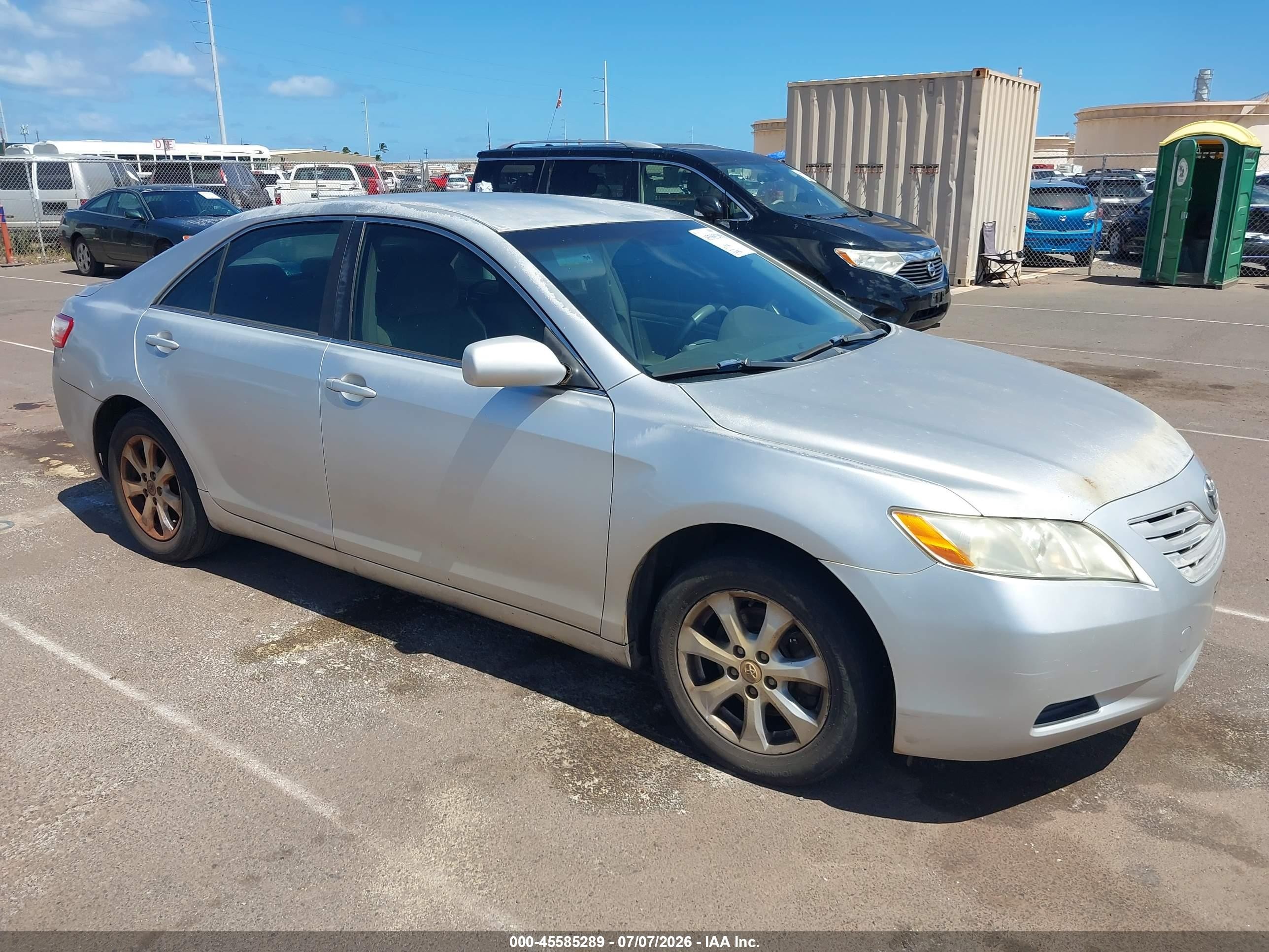2009 Toyota Camry Le/se/xle Silver vin: JTNBE46K393152940