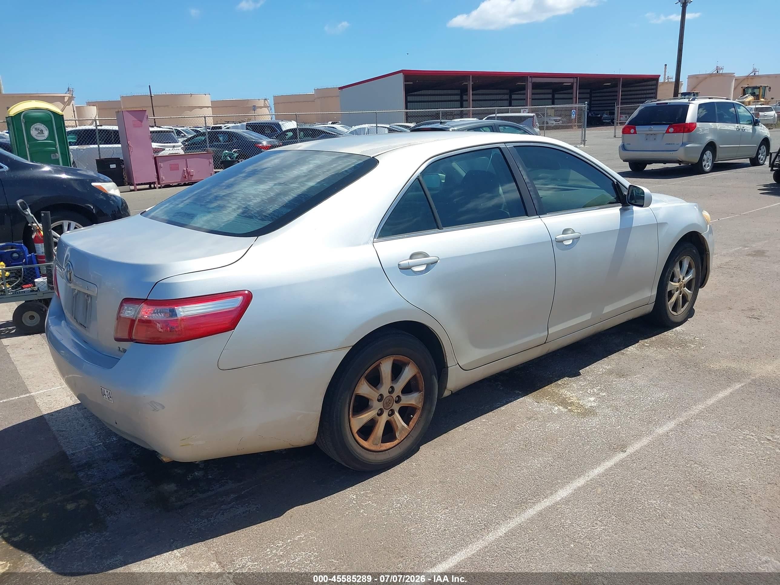 2009 Toyota Camry Le/se/xle Серебряный vin: JTNBE46K393152940