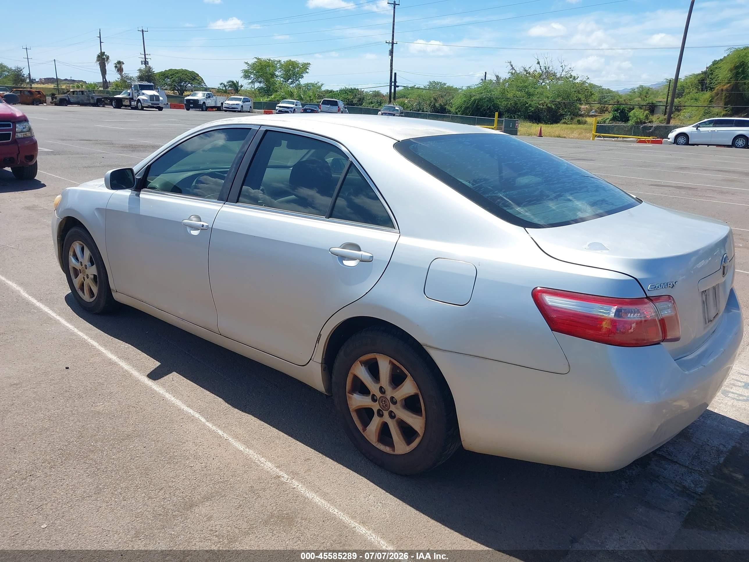 2009 Toyota Camry Le/se/xle Серебряный vin: JTNBE46K393152940