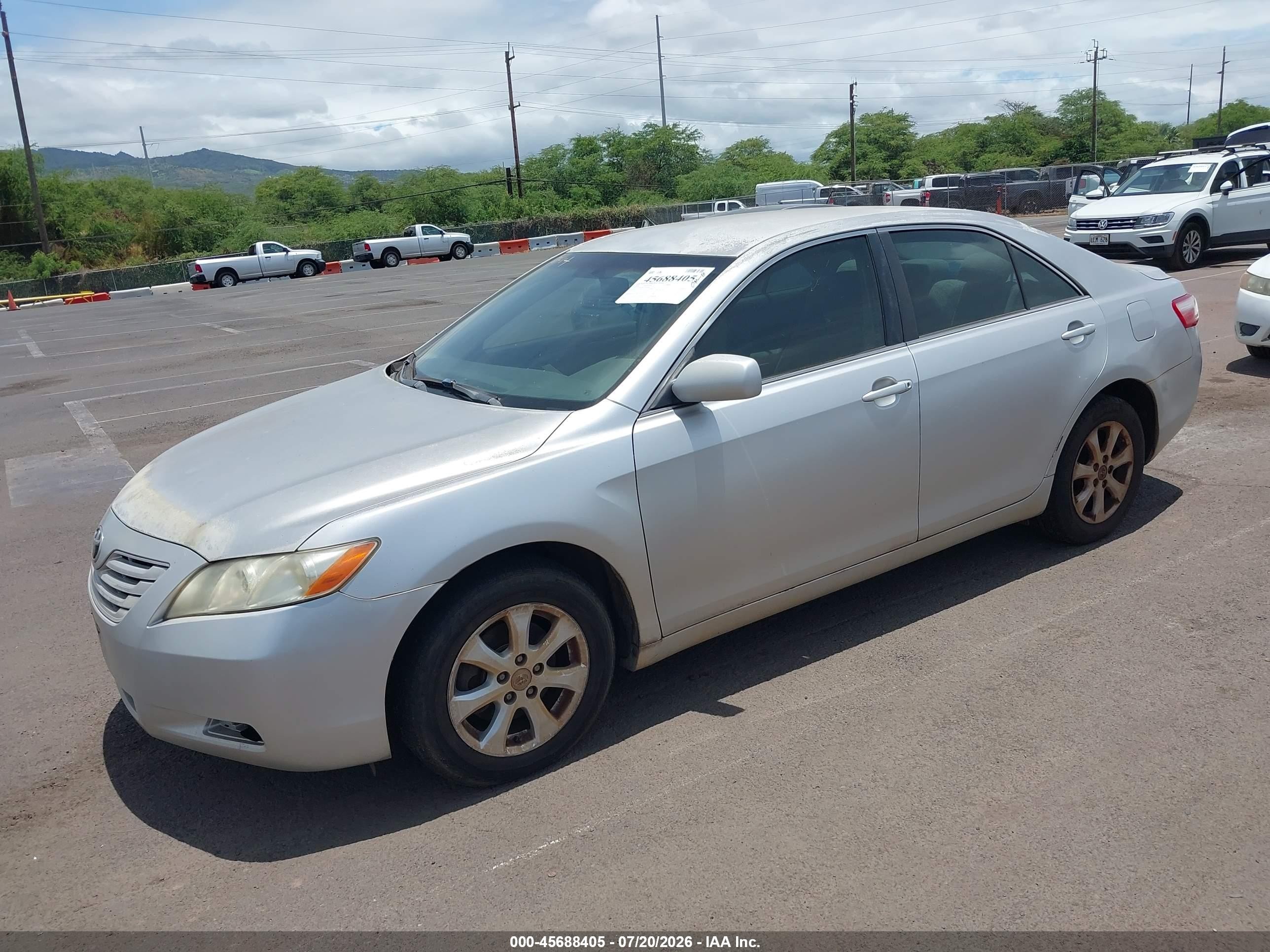 2009 Toyota Camry Le/se/xle Silver vin: JTNBE46K393152940