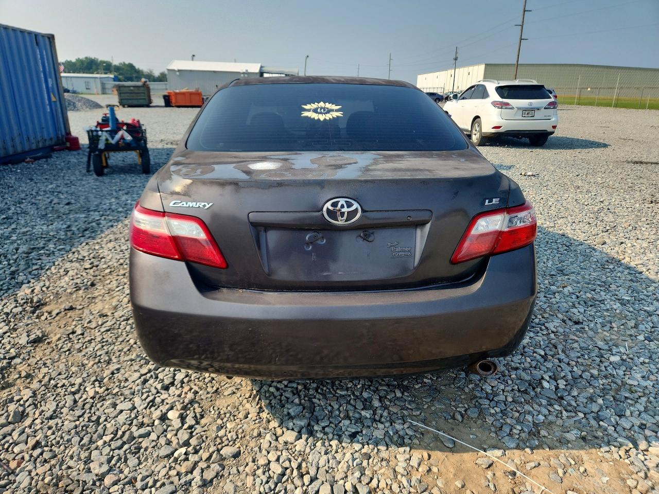 2007 Toyota Camry Le Gray vin: JTNBE46K473027930