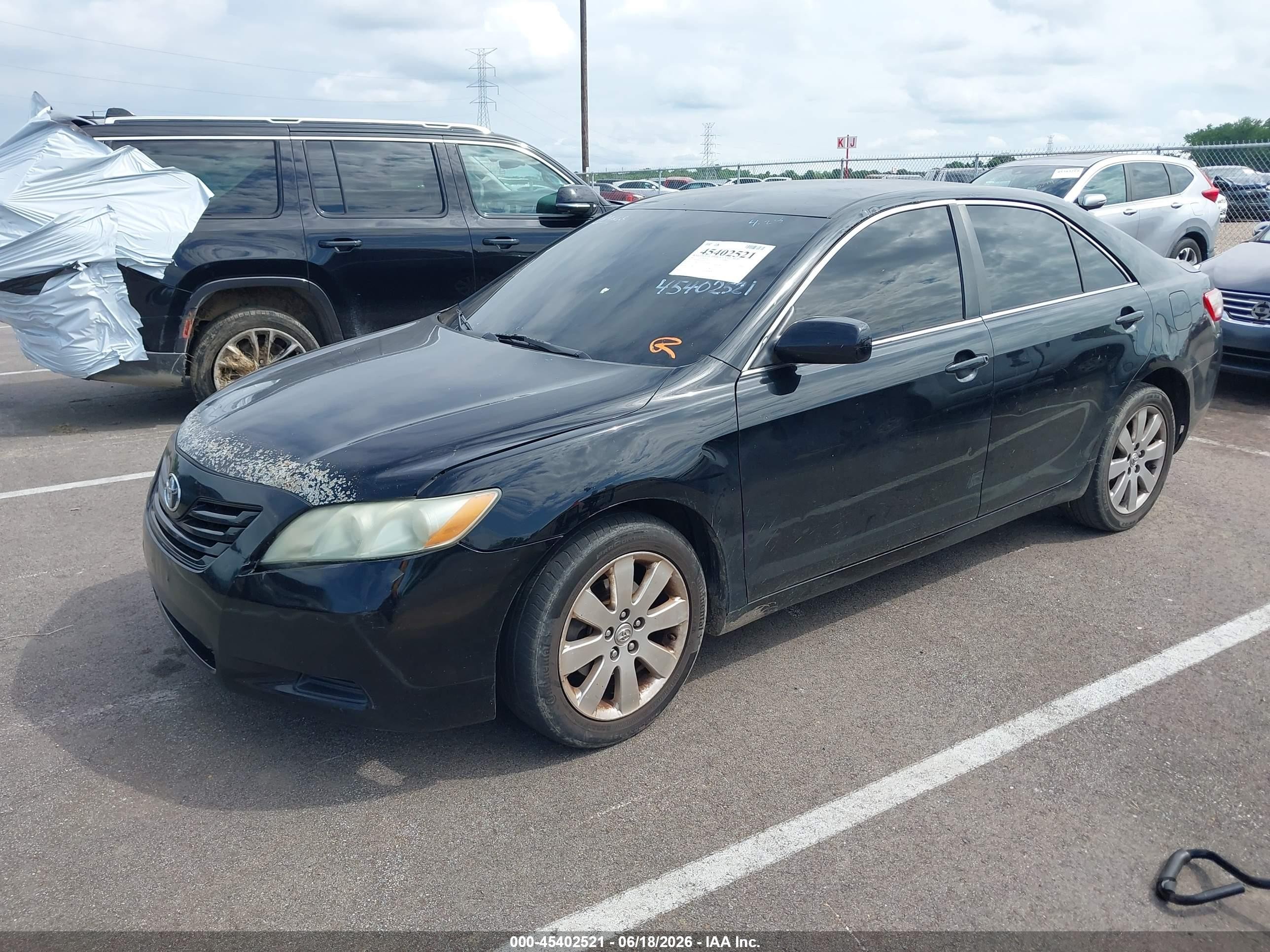 2007 Toyota Camry Ce Tan vin: JTNBE46K473057431
