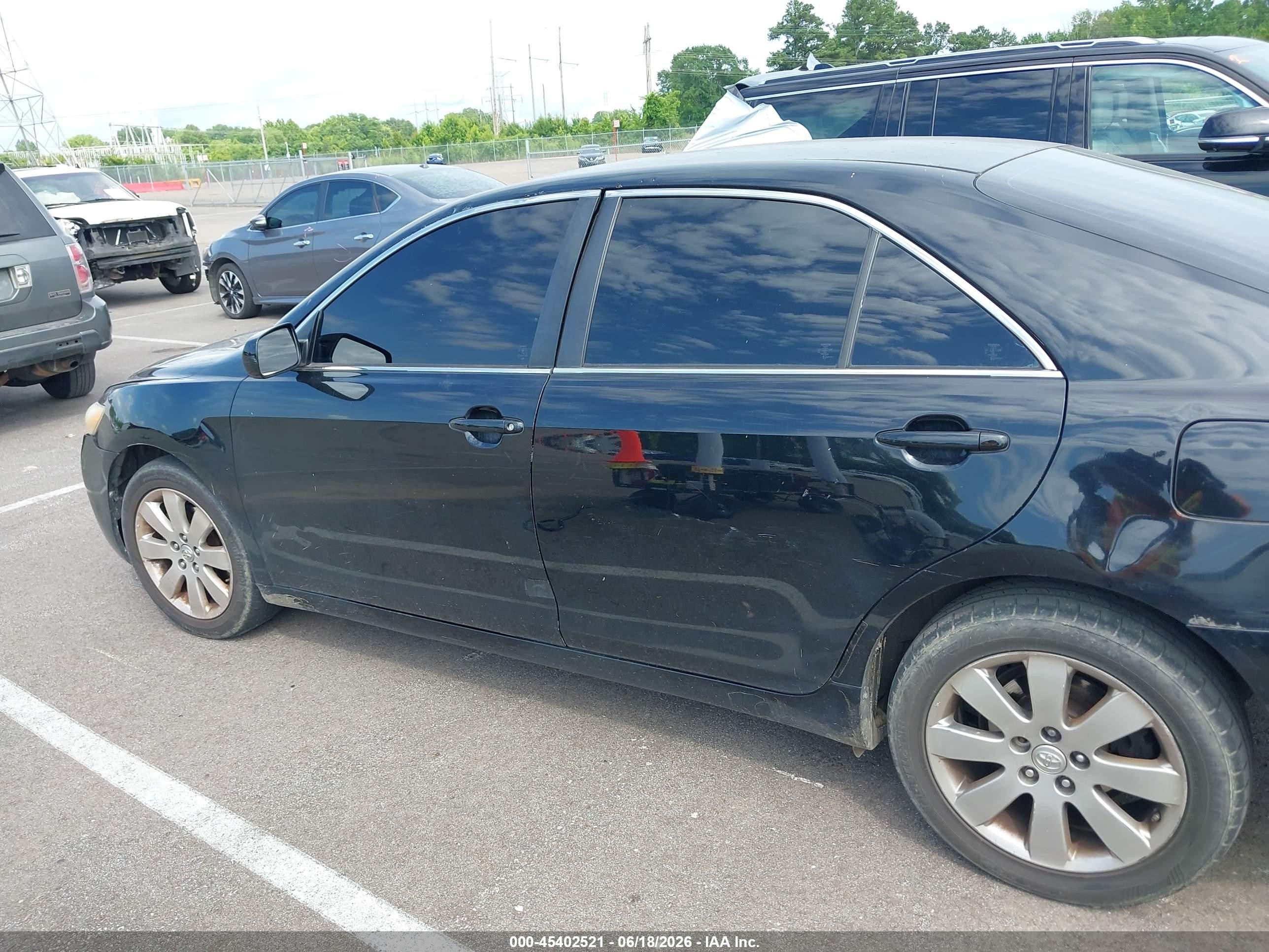 2007 Toyota Camry Ce Tan vin: JTNBE46K473057431