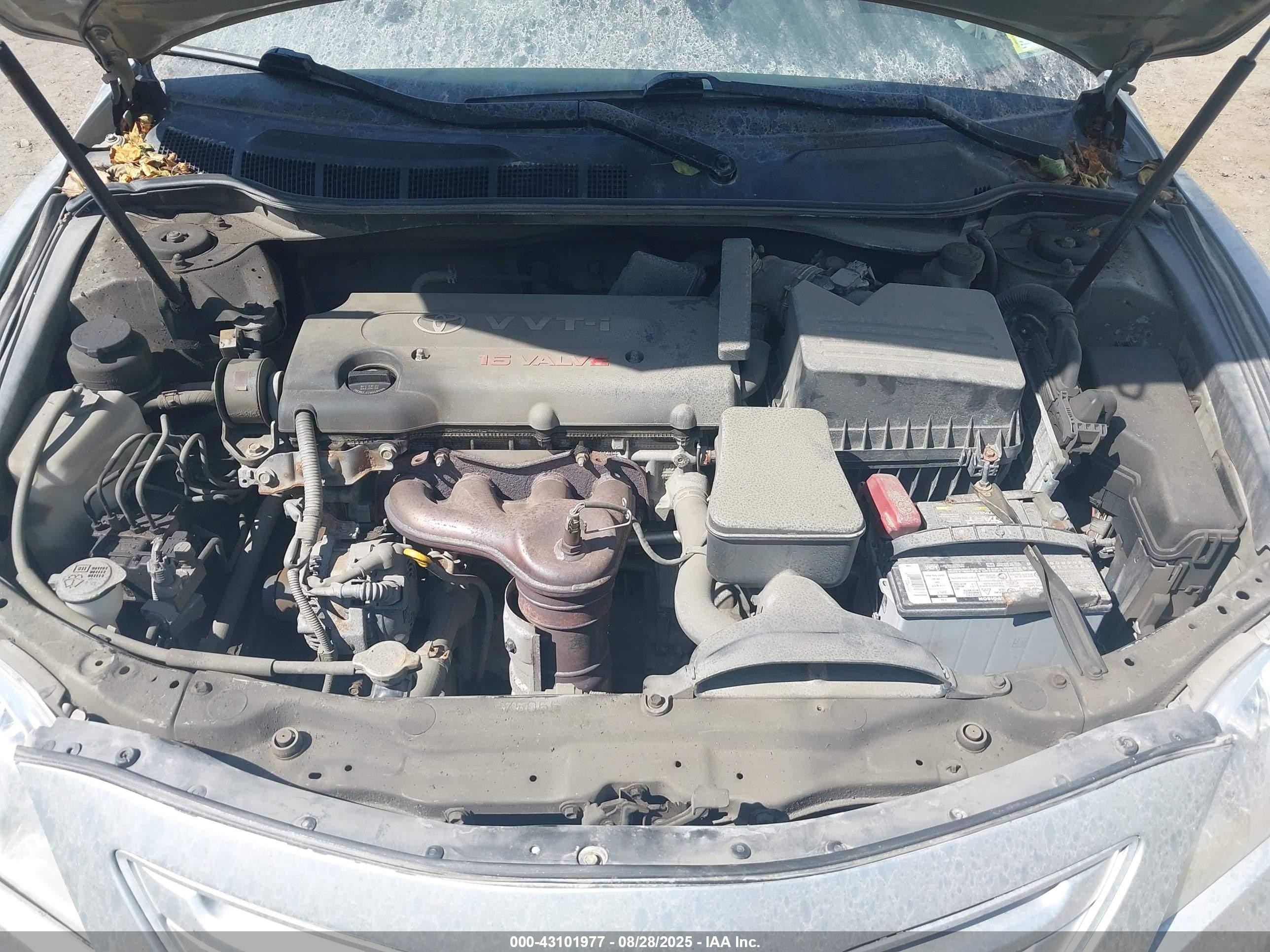 2007 Toyota Camry Le Silver vin: JTNBE46K473066890