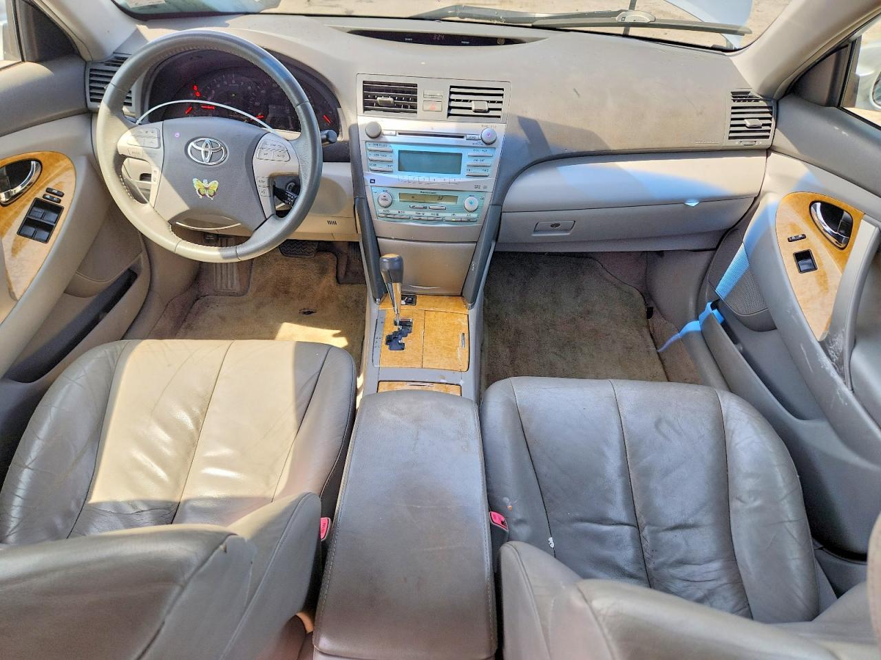 2007 Toyota Camry Xle Silver vin: JTNBE46K473075184