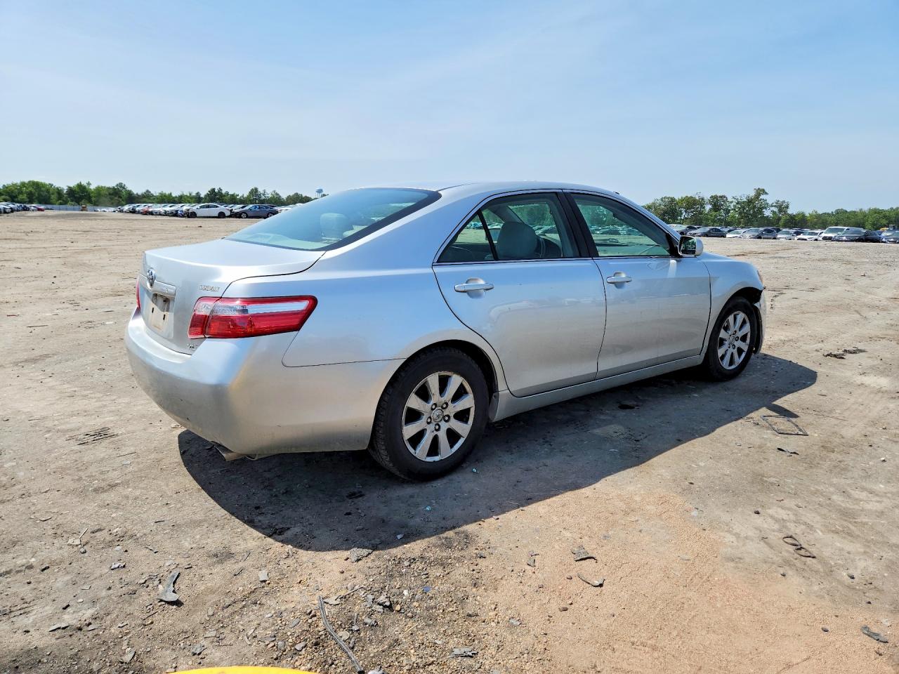 2007 Toyota Camry Xle Silver vin: JTNBE46K473075184
