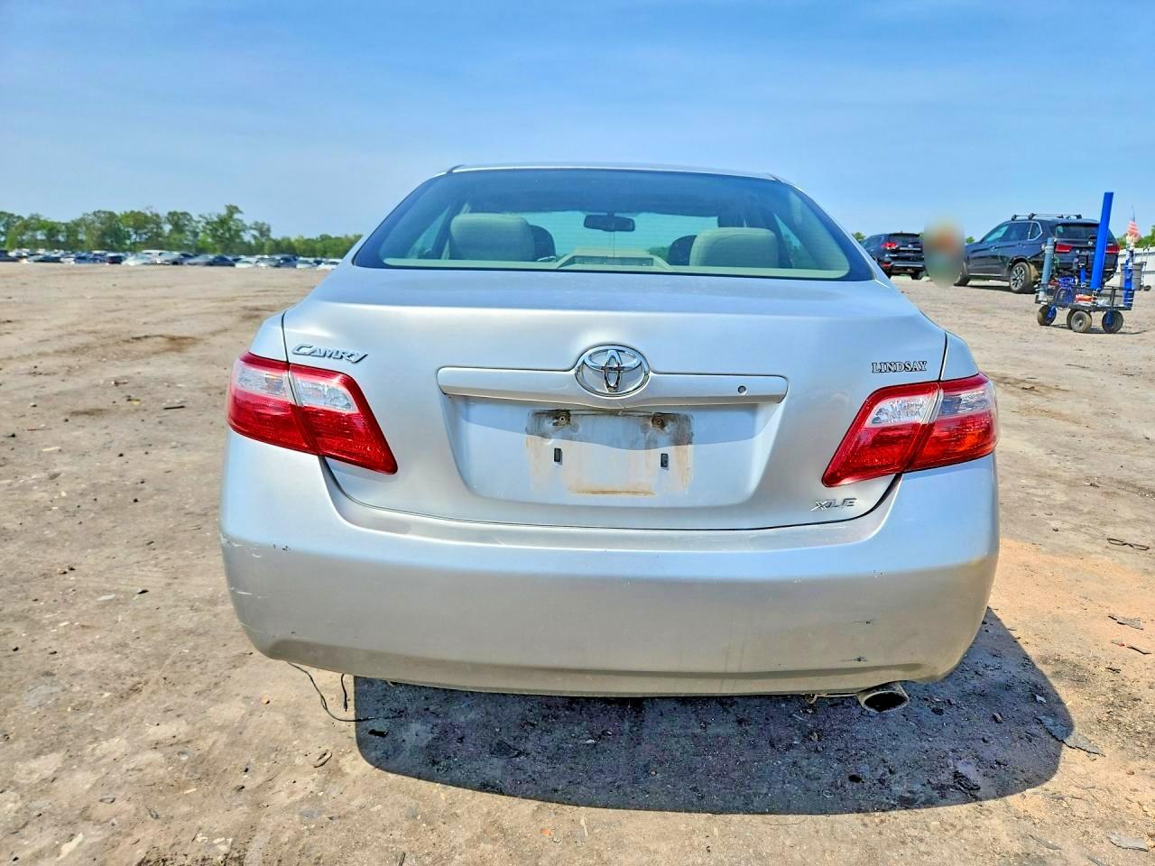2007 Toyota Camry Xle Silver vin: JTNBE46K473075184