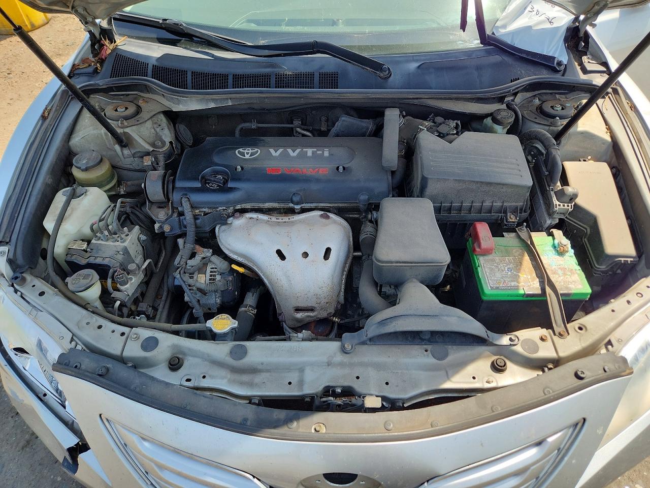 2007 Toyota Camry Xle Silver vin: JTNBE46K473075184